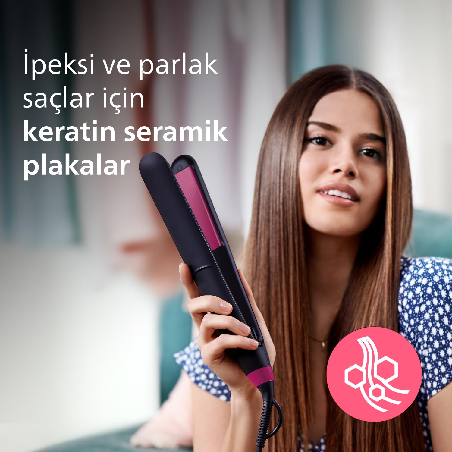 philips-essentialcare-bhs375-00-piastra-per-capelli-in-ceramica-con-cheratina-th image 2