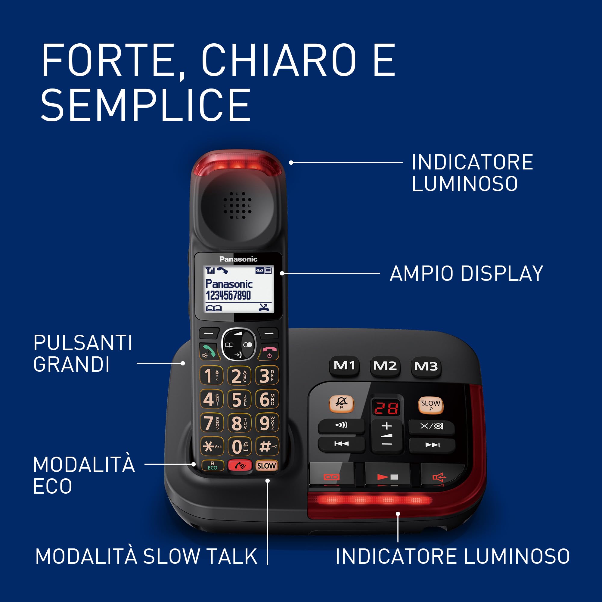 panasonic-kx-tgm420exb-telefono-cordless-digitale-con-segreteria-volume-alto-40- image 2