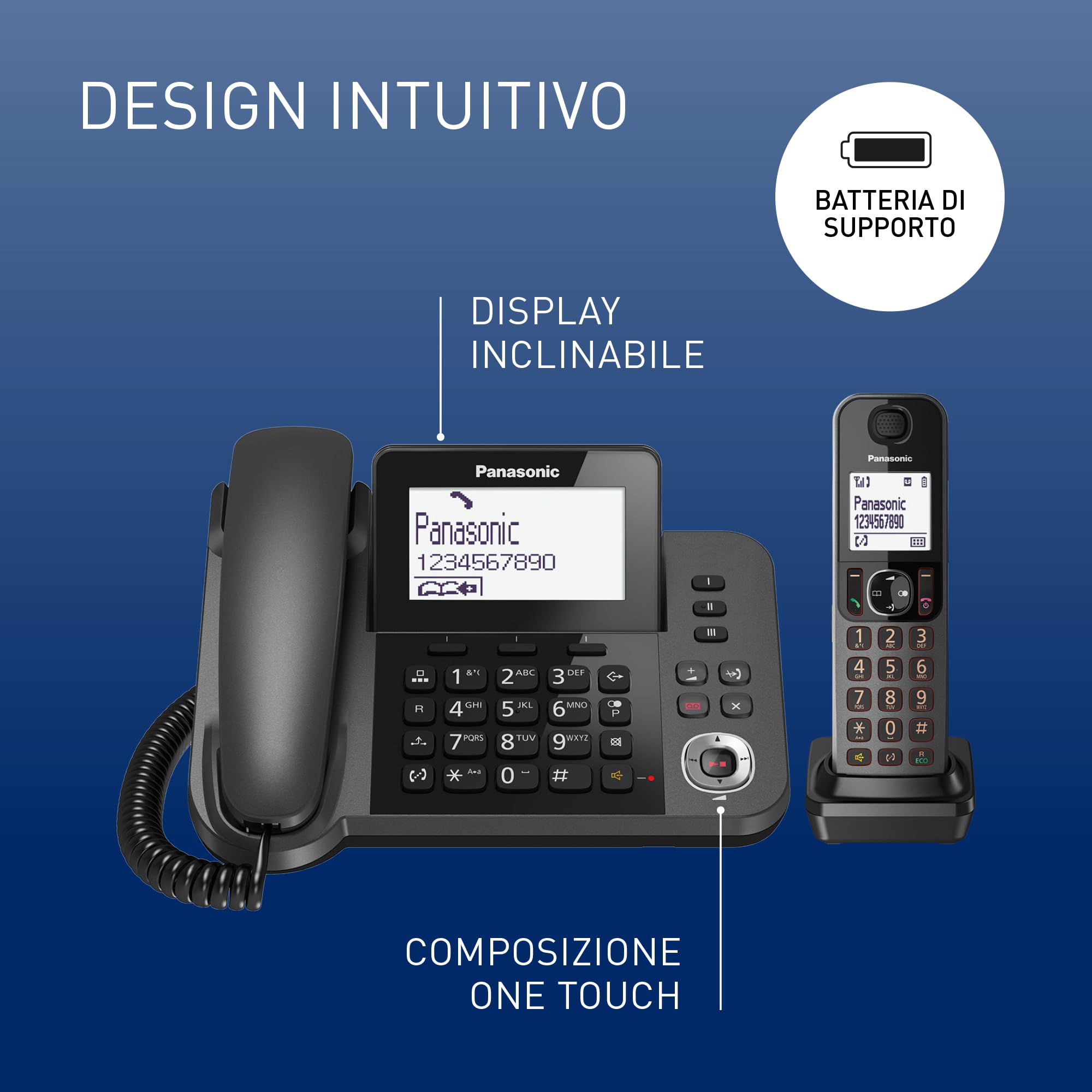 panasonic-kx-tgf320exm-telefono-fisso-con-segreteria-digitale-e-cordless-display image 2