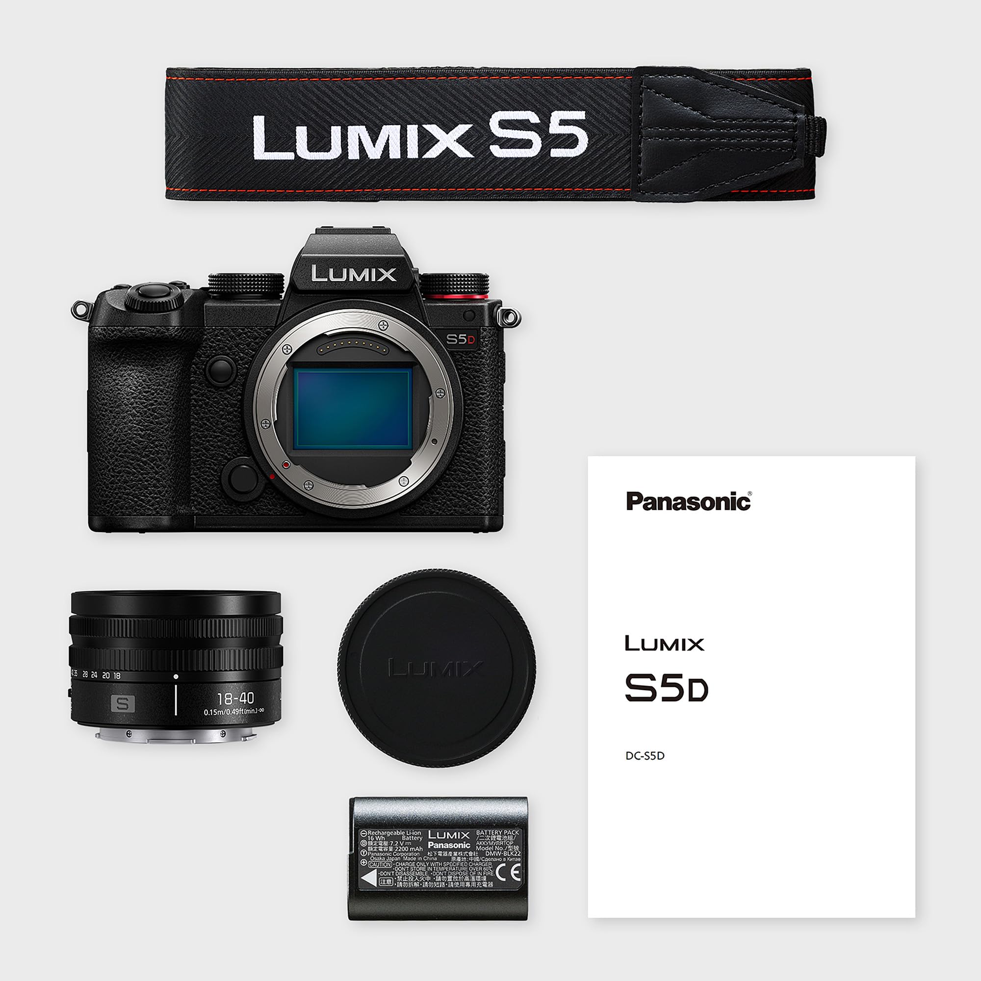 panasonic-lumix-s5d-mirrorless-full-frame-corpo-con-obiettivo-s-r1840e-18-40-mm- image 3