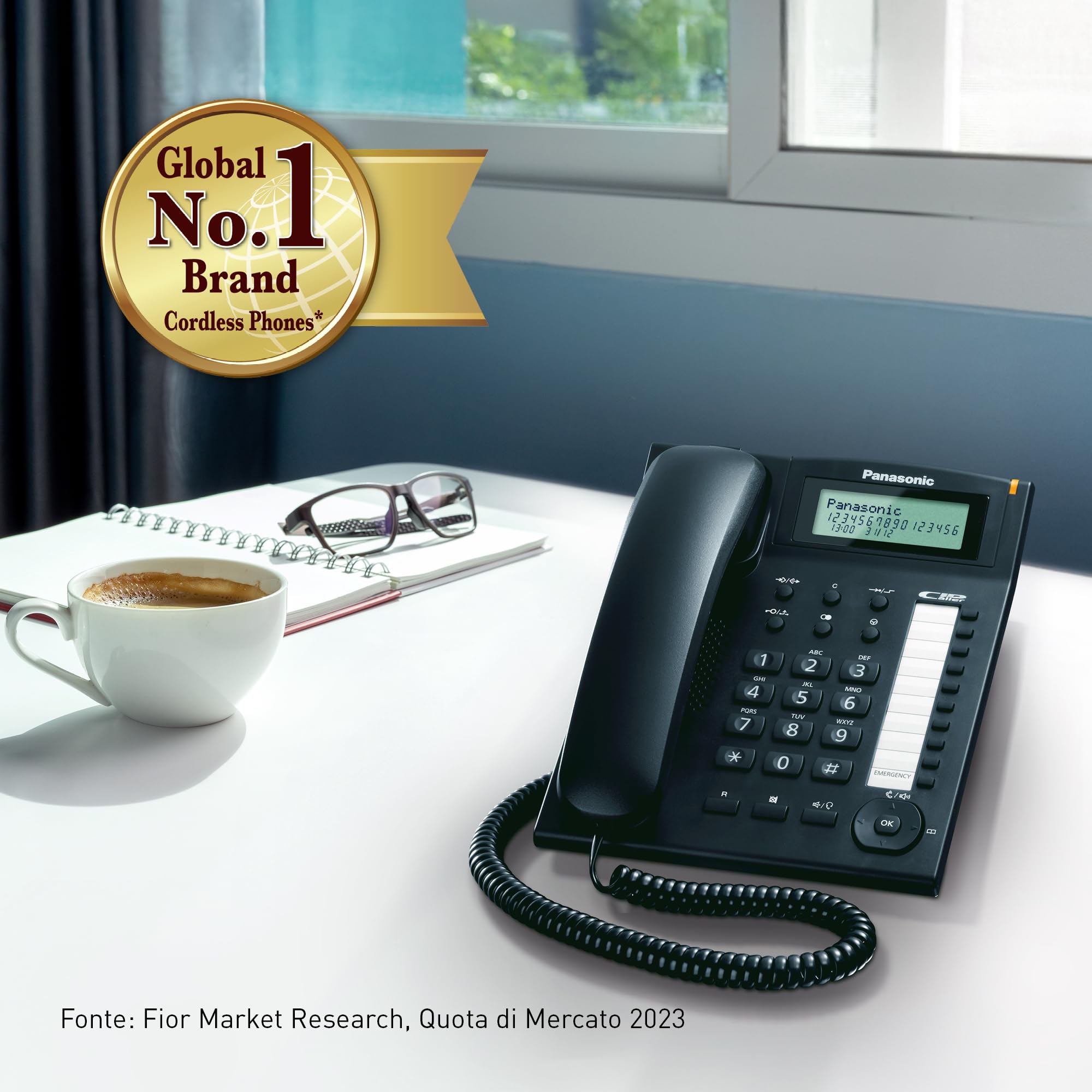 panasonic-kx-ts880exb-telefono-fisso-a-filo-con-vivavoce-identificativo-del-chia image 7