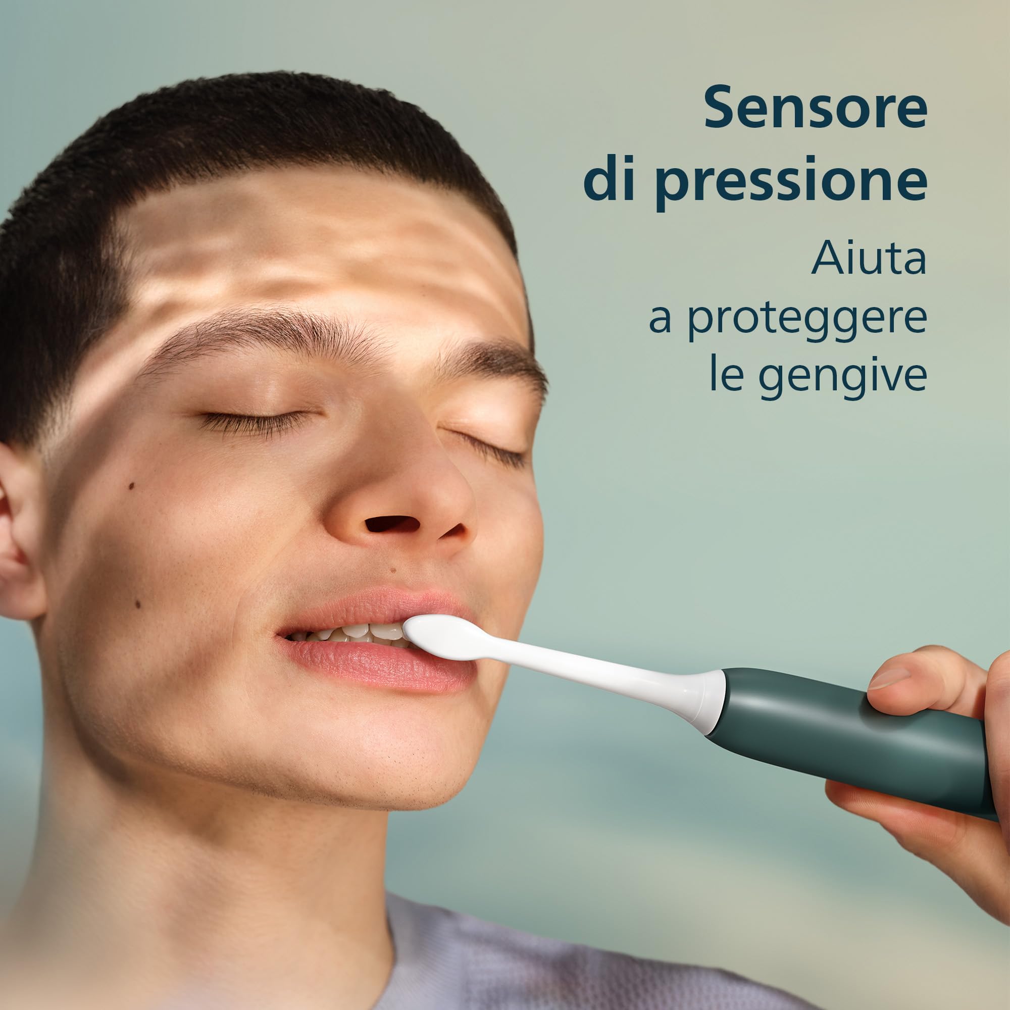 philips-sonicare-serie-3100-hx4033-26-spazzino-elettrico-sonico-con-sensore-di-p image 4
