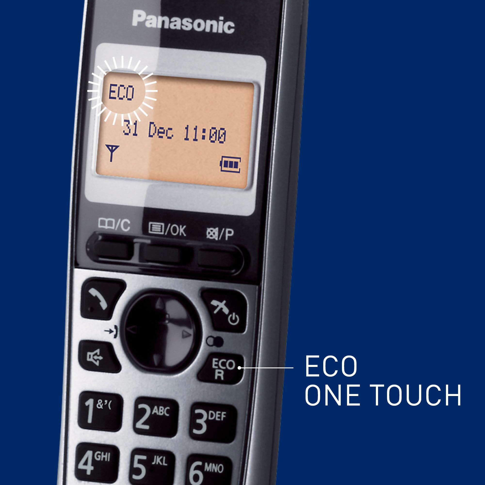 panasonic-kx-tg2511jtm-telefono-cordless-digitale-con-vivavoce-id-chiamante-rubr image 5