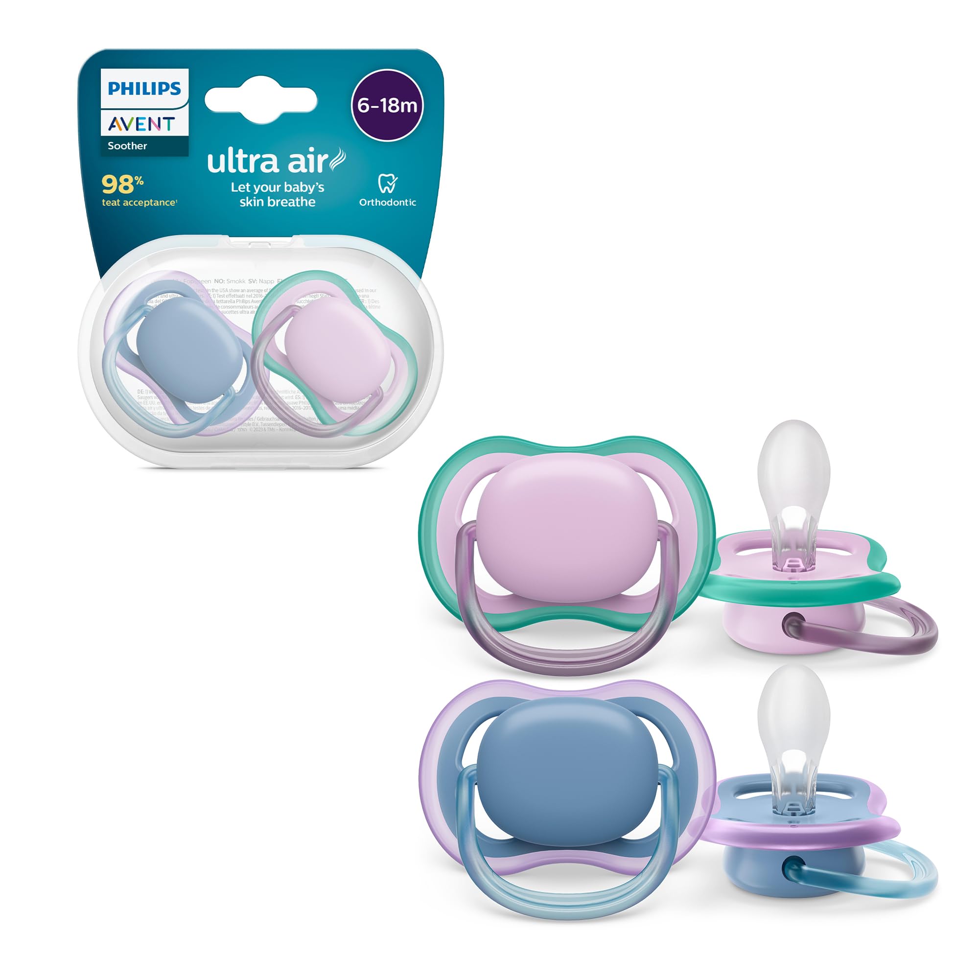 philips-avent-ultra-air-scf085-34-ciucci-ortodontici-traspiranti-per-bambini-6-1 image 1