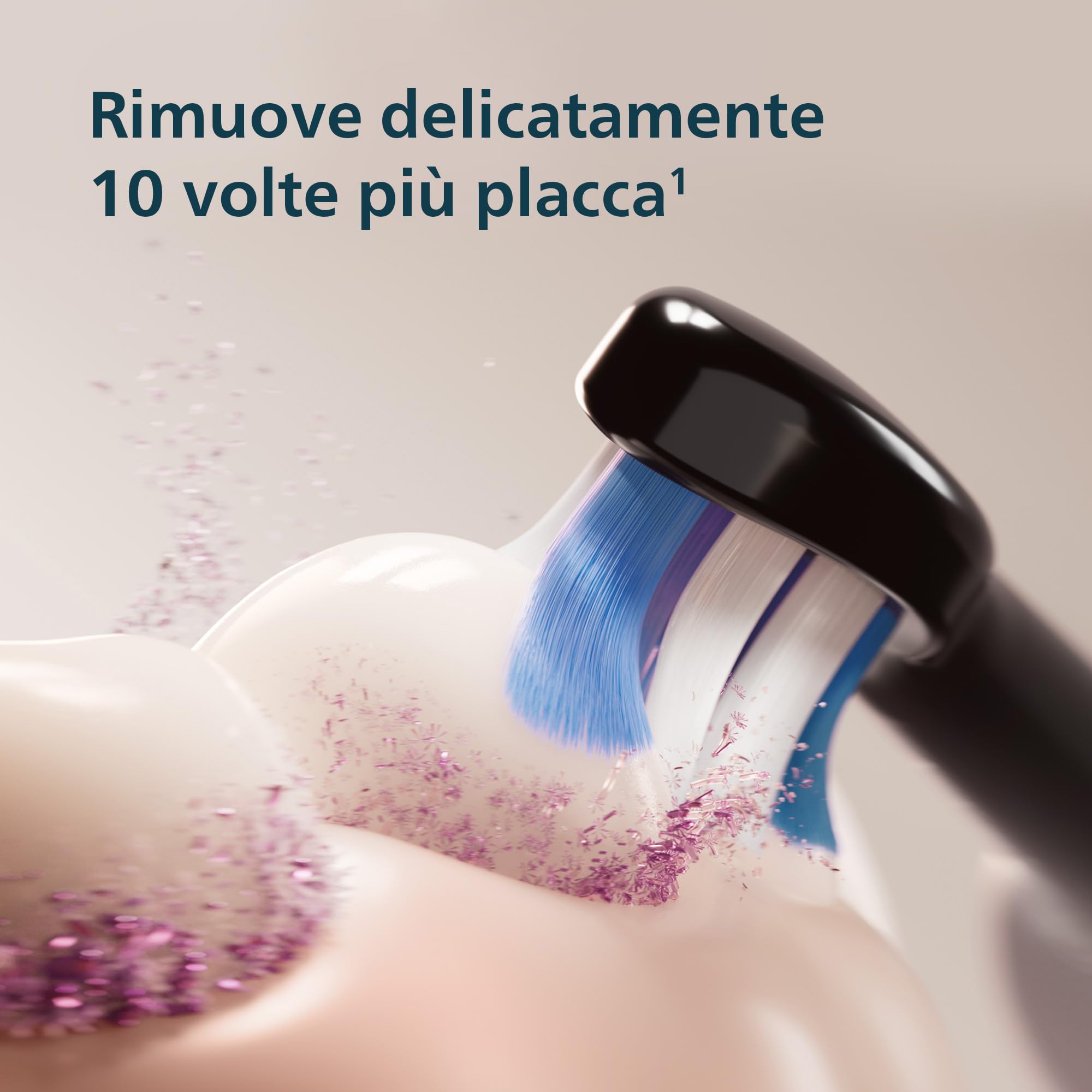 philips-sonicare-serie-6100-hx7403-07-spazzolino-elettrico-sonico-con-sensore-di image 4