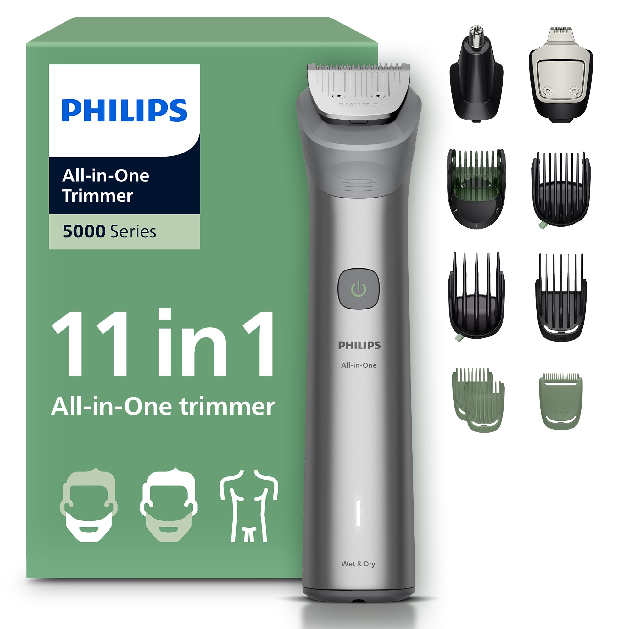 philips-multigroom-serie-5000-mg5951-15-rifinitore-all-in-one-11-in-1-per-barba- image 1