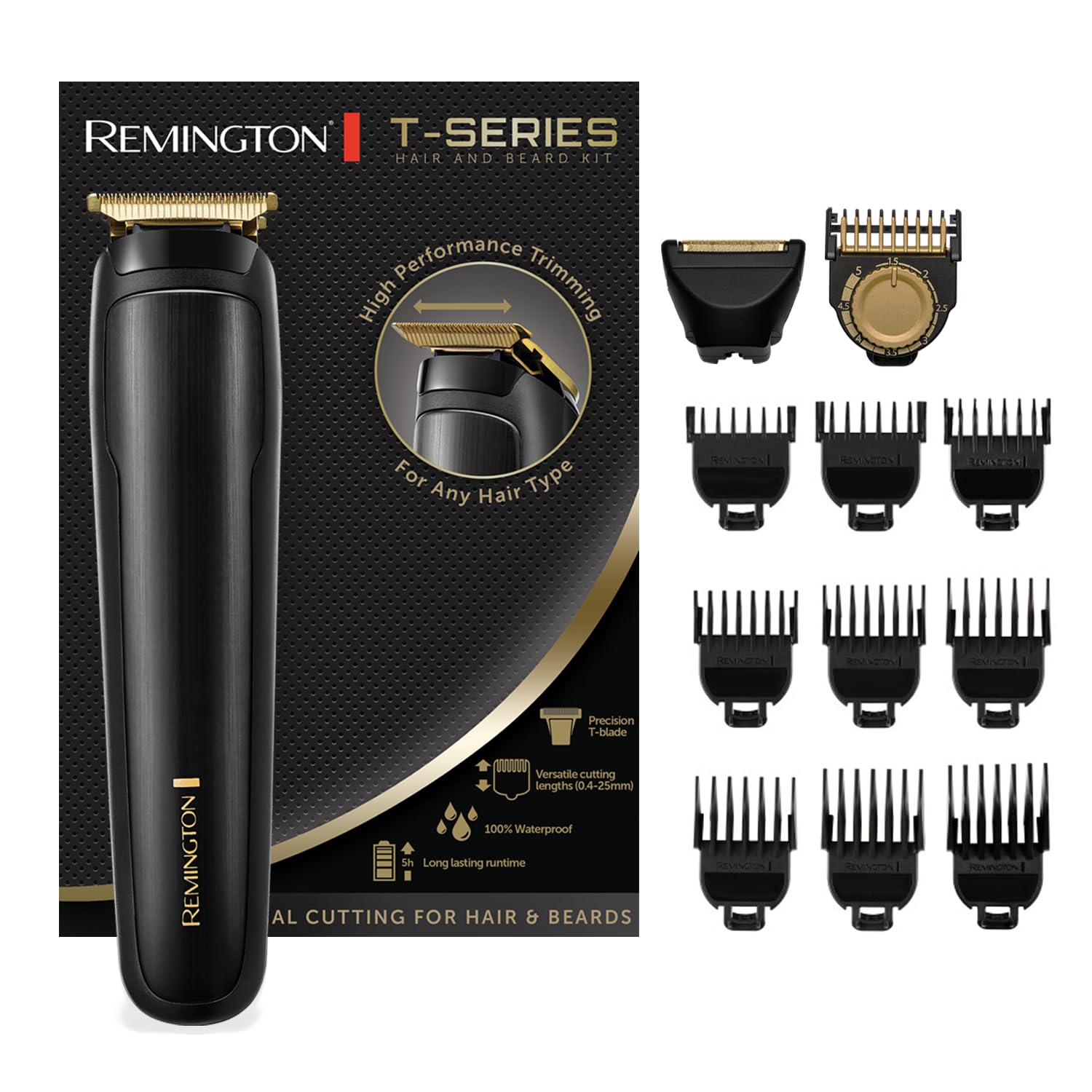 remington-t-series-mb7050-multigroomer-2in1-regolabarba-e-tagliacapelli-lama-t-b image 1