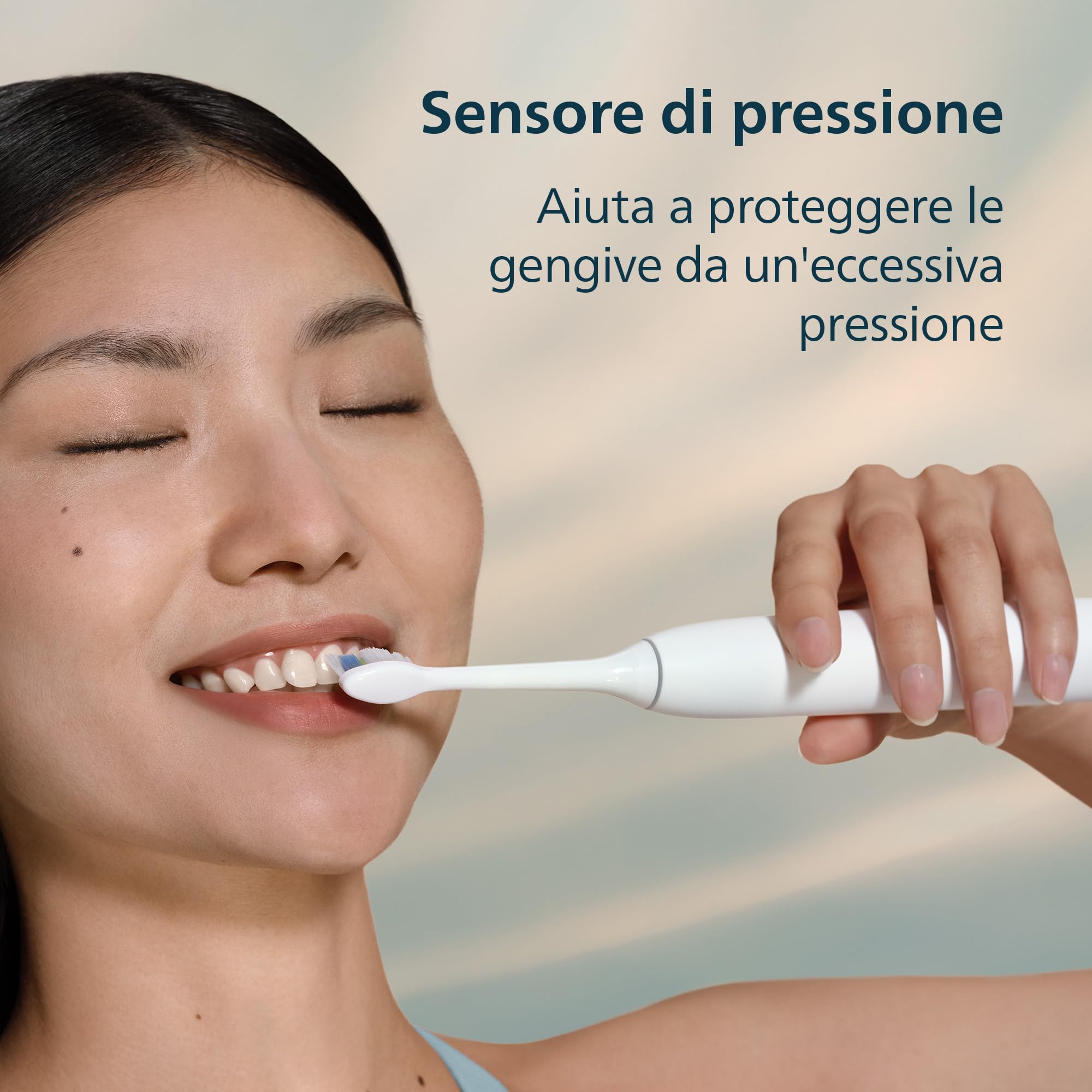 philips-sonicare-5500-hx7110-02-spazzolino-elettrico-sonico-bianco-con-2-modalit image 5