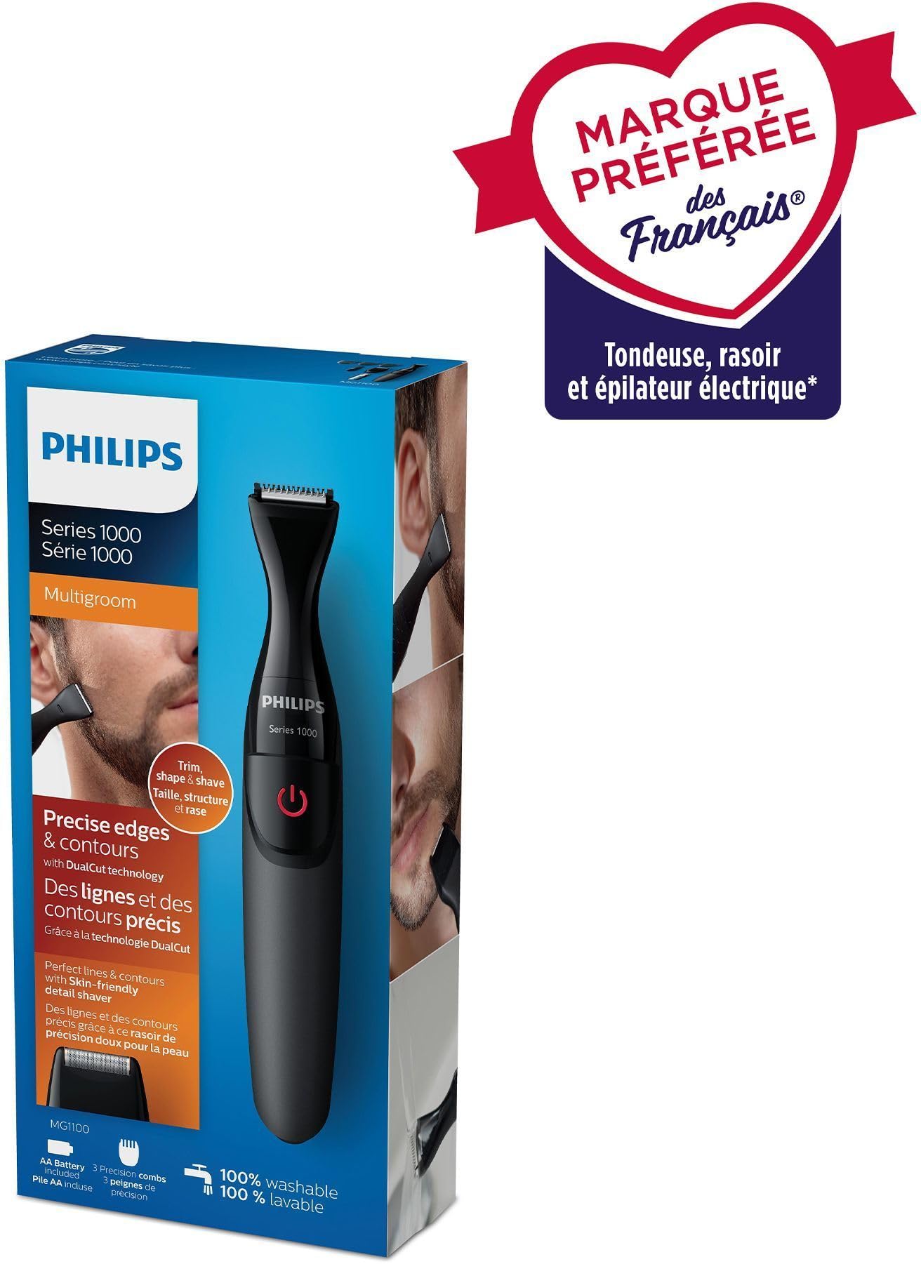 philips-series-1000-mg1100-16-rifinitore-di-precisione-multigroom-per-barba-baff image 5