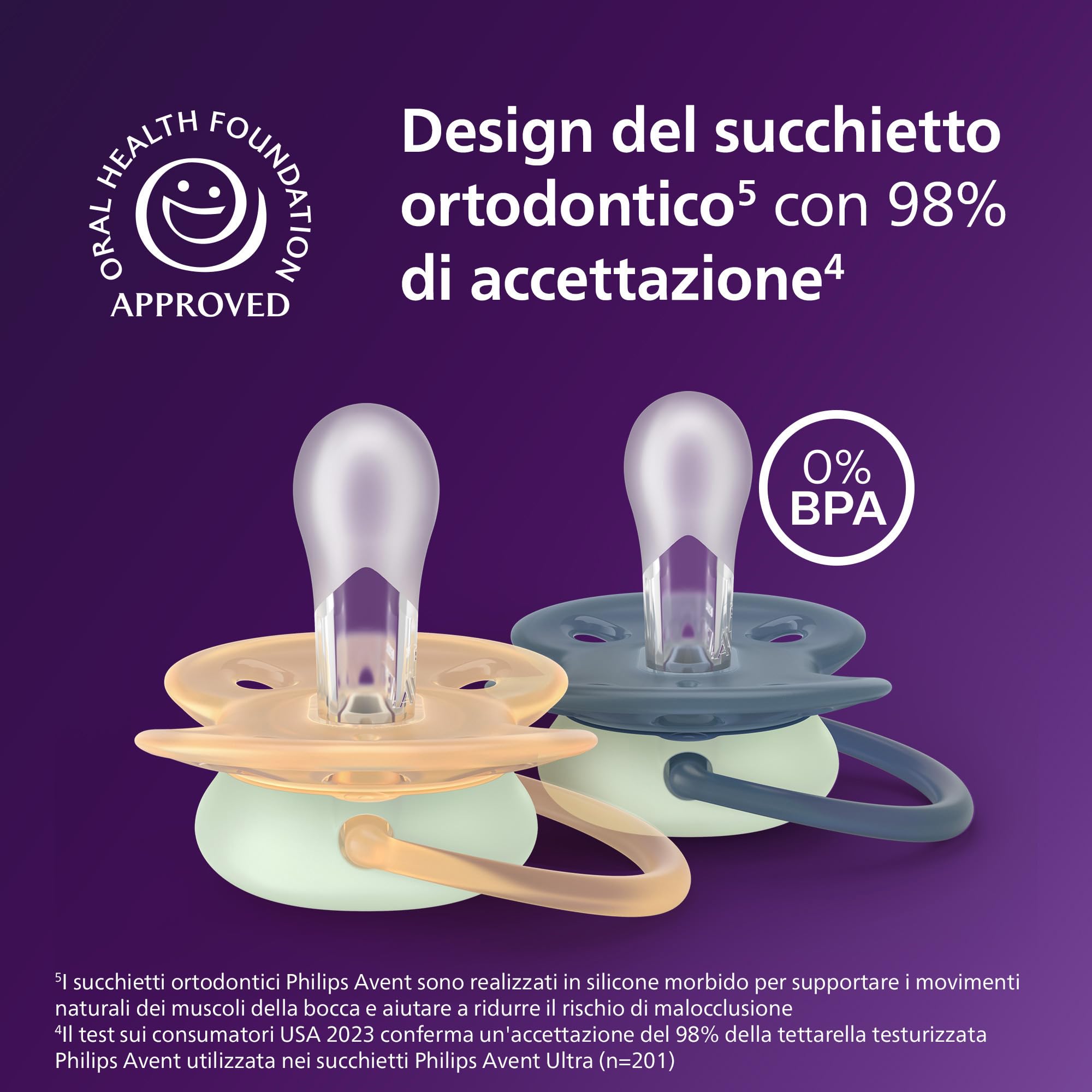 philips-avent-ultra-soft-day-night-scf094-10-ciucci-ortodontici-6-18-mesi-fosfor image 3