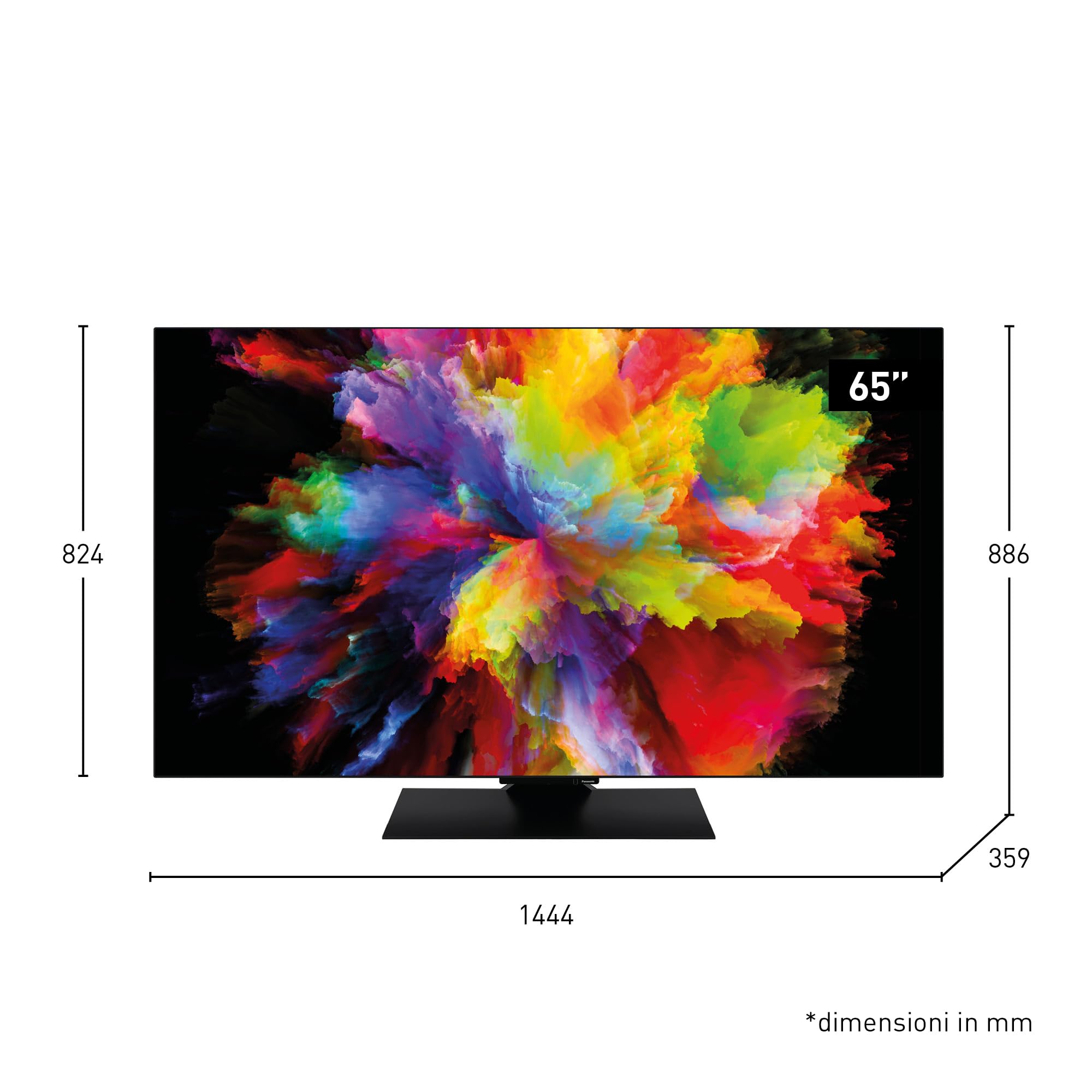 panasonic-tv-65z80aez-serie-z80-smart-tv-oled-4k-ultra-hd-65-pollici-2024-fire-t image 2