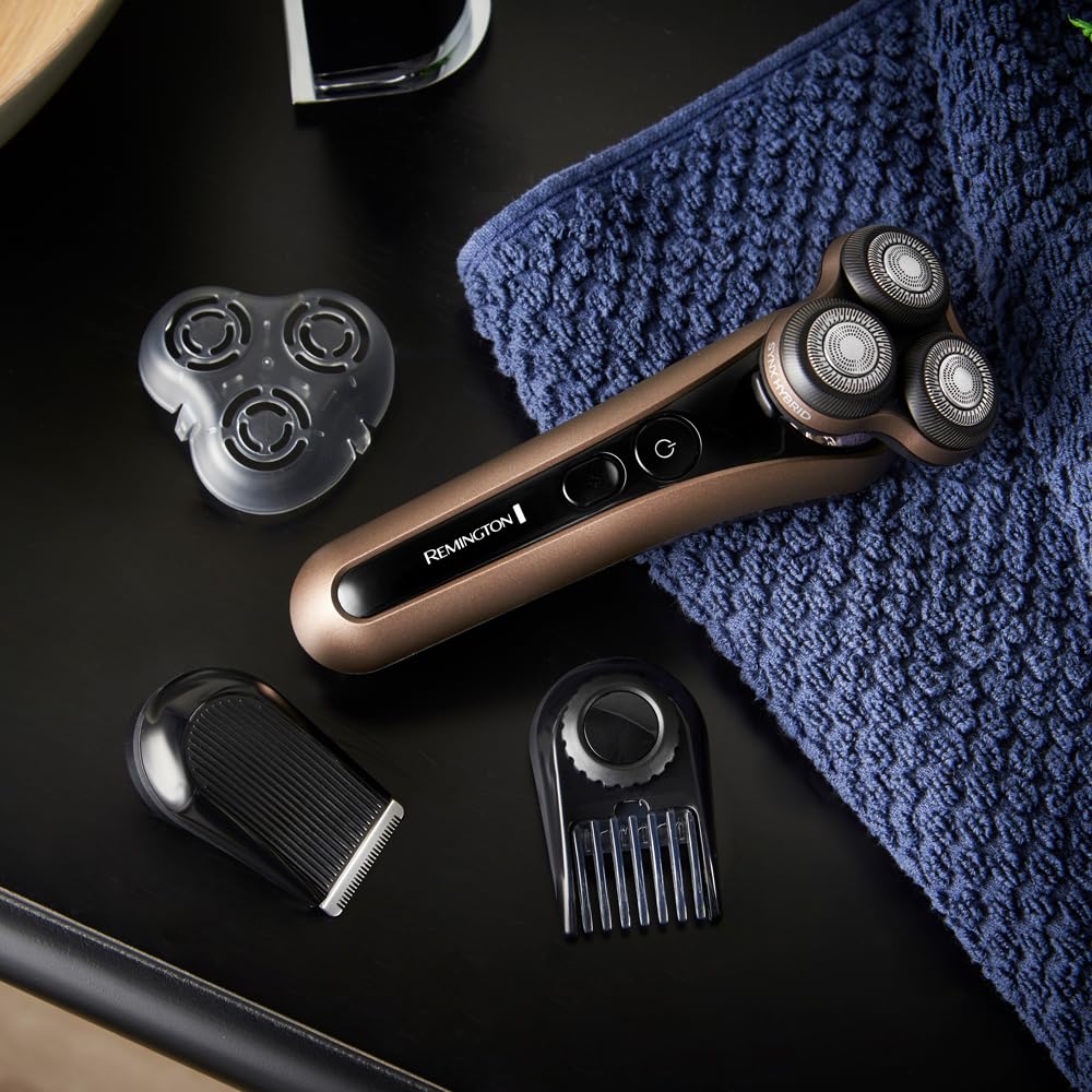 remington-x9-limitless-xr1795-rasoio-elettrico-a-testine-rotanti-uomo-wet-dry-te image 3