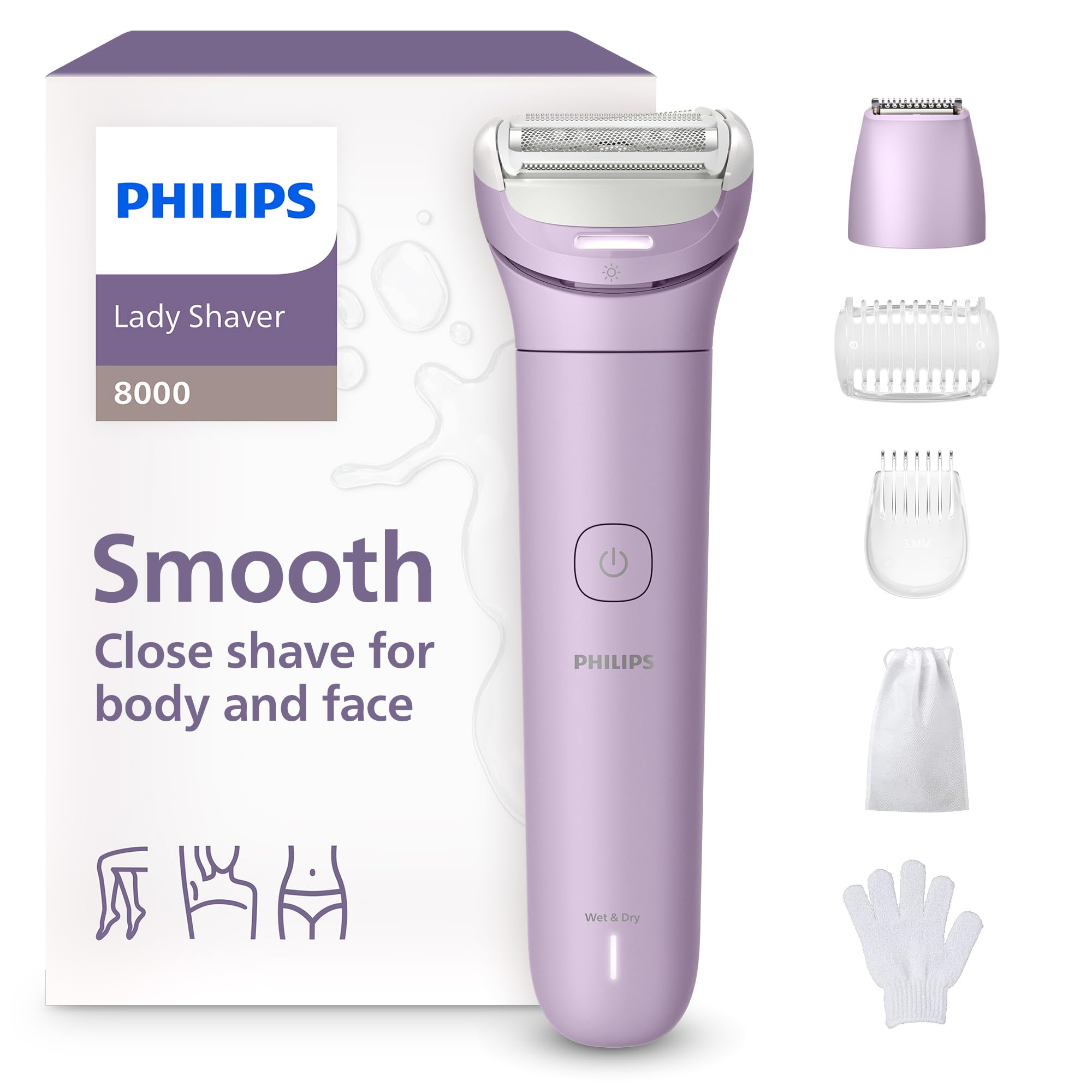 philips-lady-shaver-serie-8000-brl149-00-rasoio-elettrico-da-donna-senza-filo-we image 1