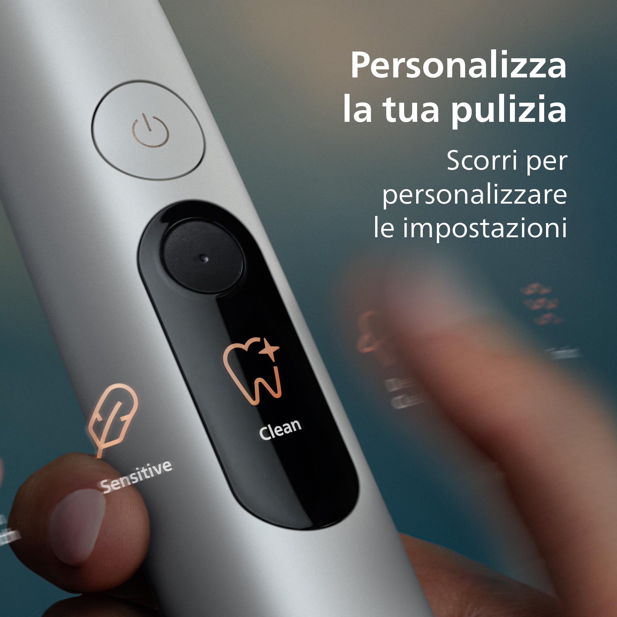 philips-sonicare-diamondclean-9900-prestige-hx9813-91-spazzolino-elettrico-sonic image 4