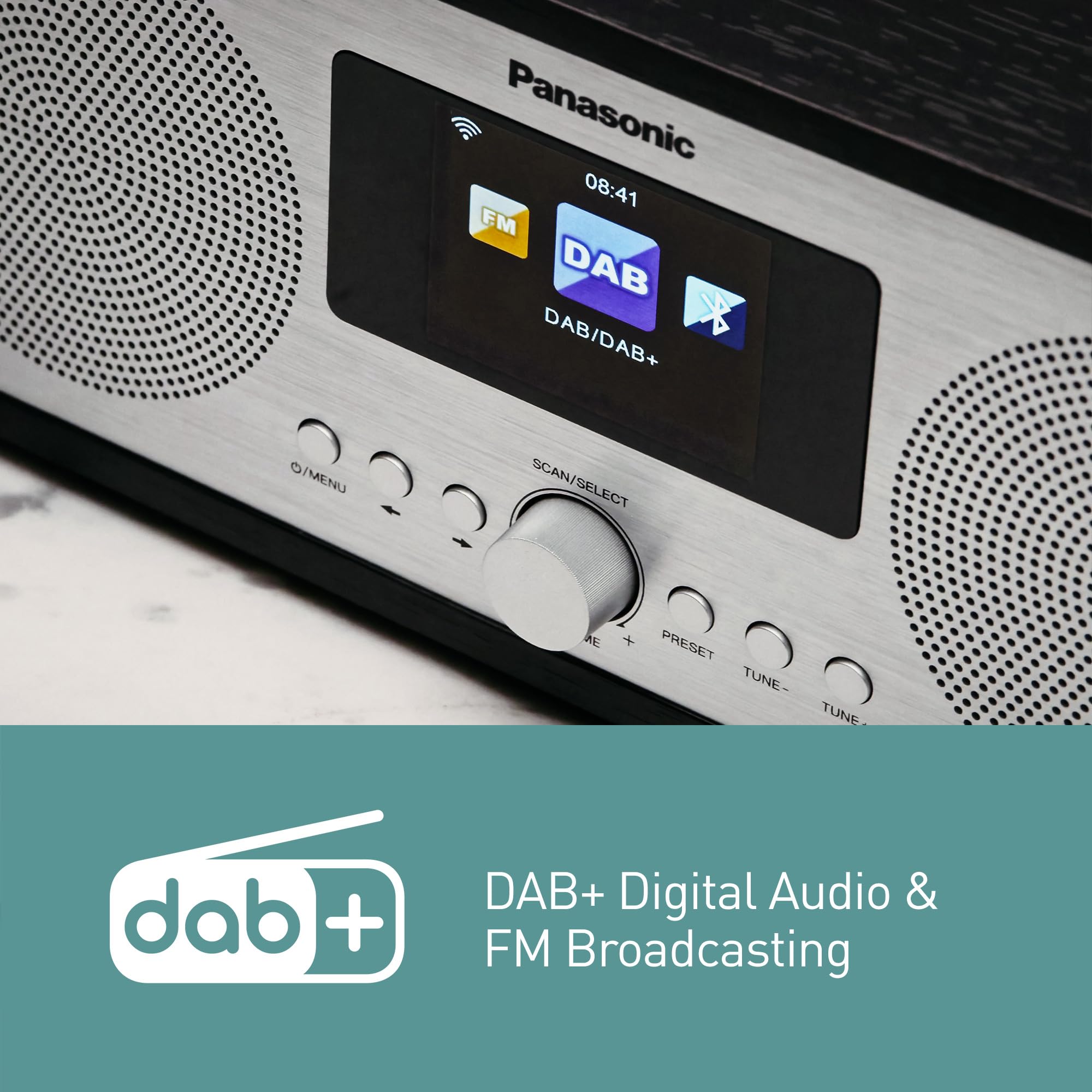 panasonic-rf-d40eg-k-radio-internet-e-dab-fm-con-bluetooth-6w-display-lcd-tft-a- image 5