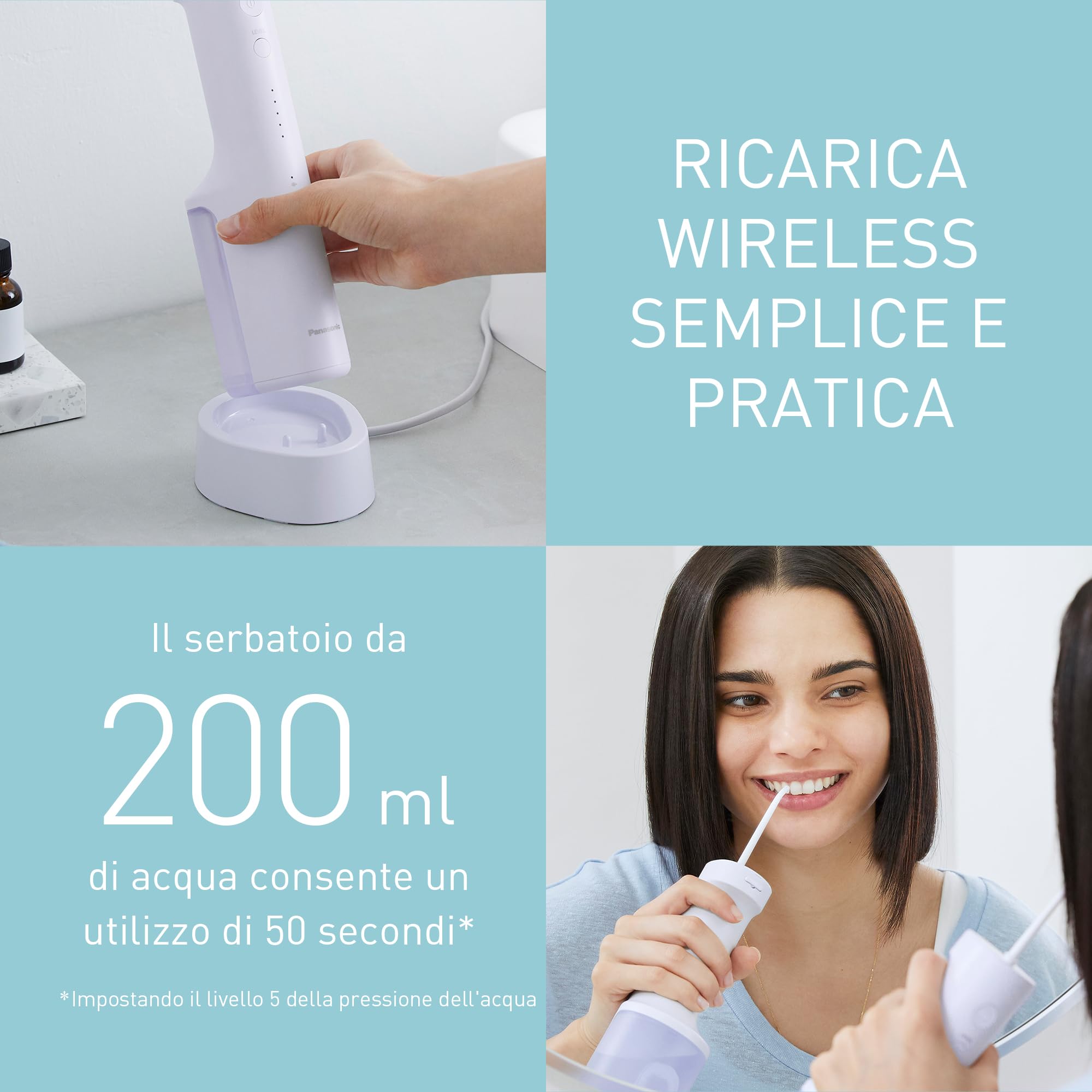 panasonic-serie-300-ew-dj26-irrigatore-orale-cordless-con-ricarica-wireless-serb image 7