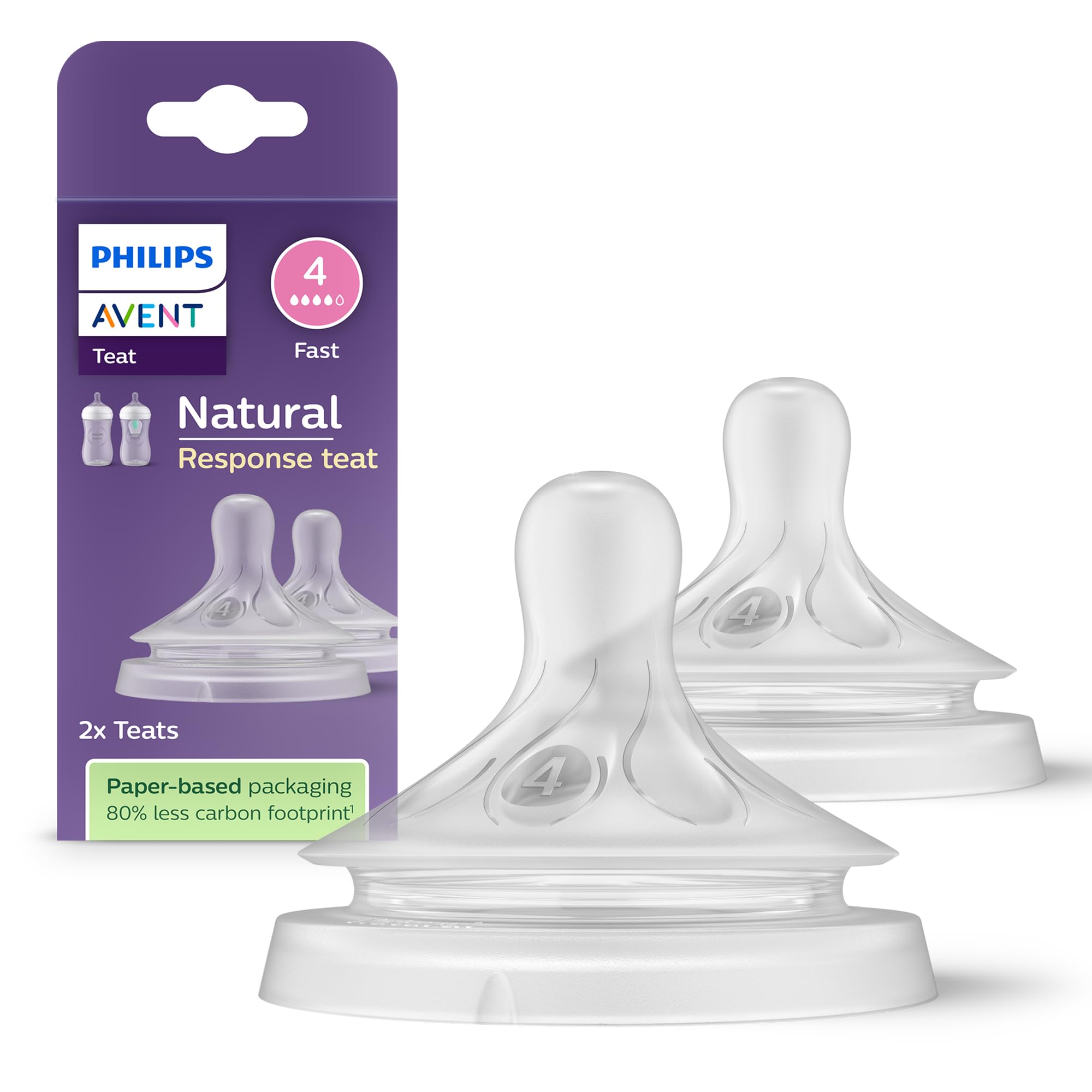 philips-avent-scy964-02-natural-response-2-tettarelle-di-ricambio-flusso-4-per-b image 1