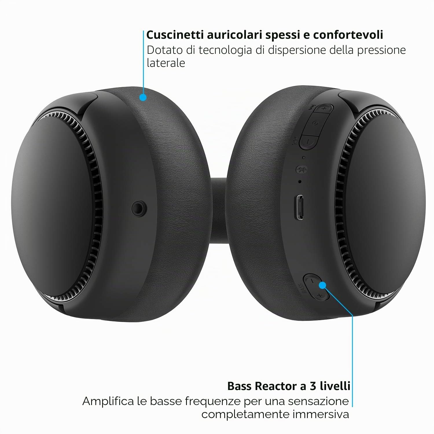 panasonic-rb-m500be-c-cuffie-bluetooth-over-ear-wireless-con-bass-reactor-xbs-de image 3