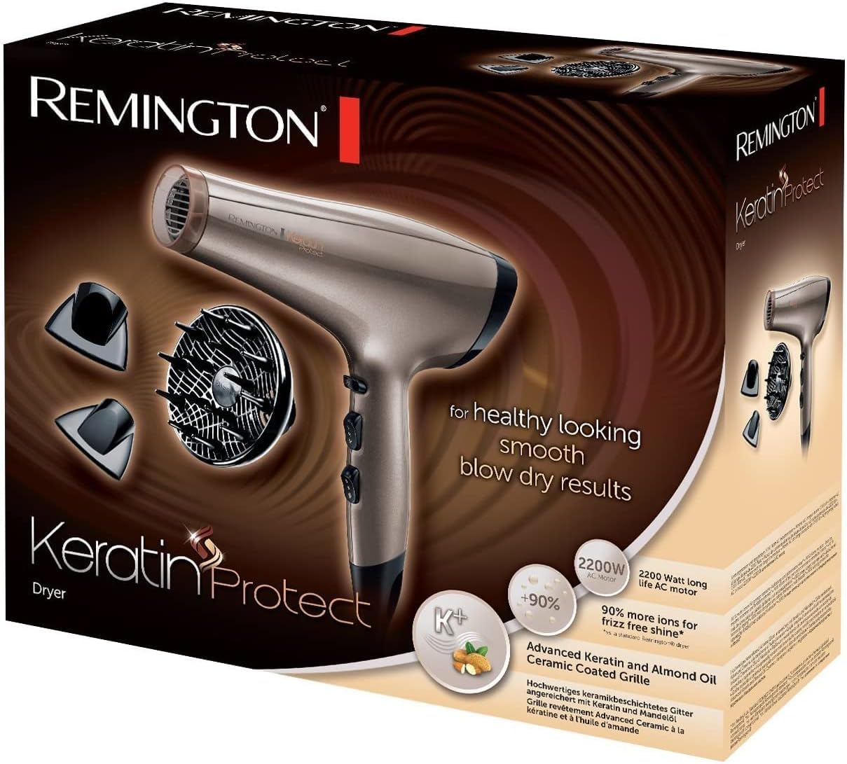 remington-ion-keratin-ac8002-asciugacapello-professionale-2200w-con-griglia-in-c image 2
