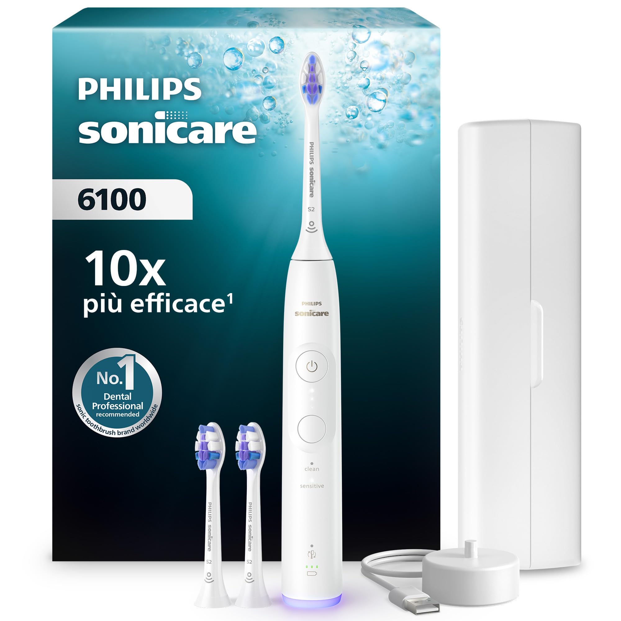 philips-sonicare-6100-hx7400-02-spazzolino-elettrico-sonico-con-intensit-regolab image 1