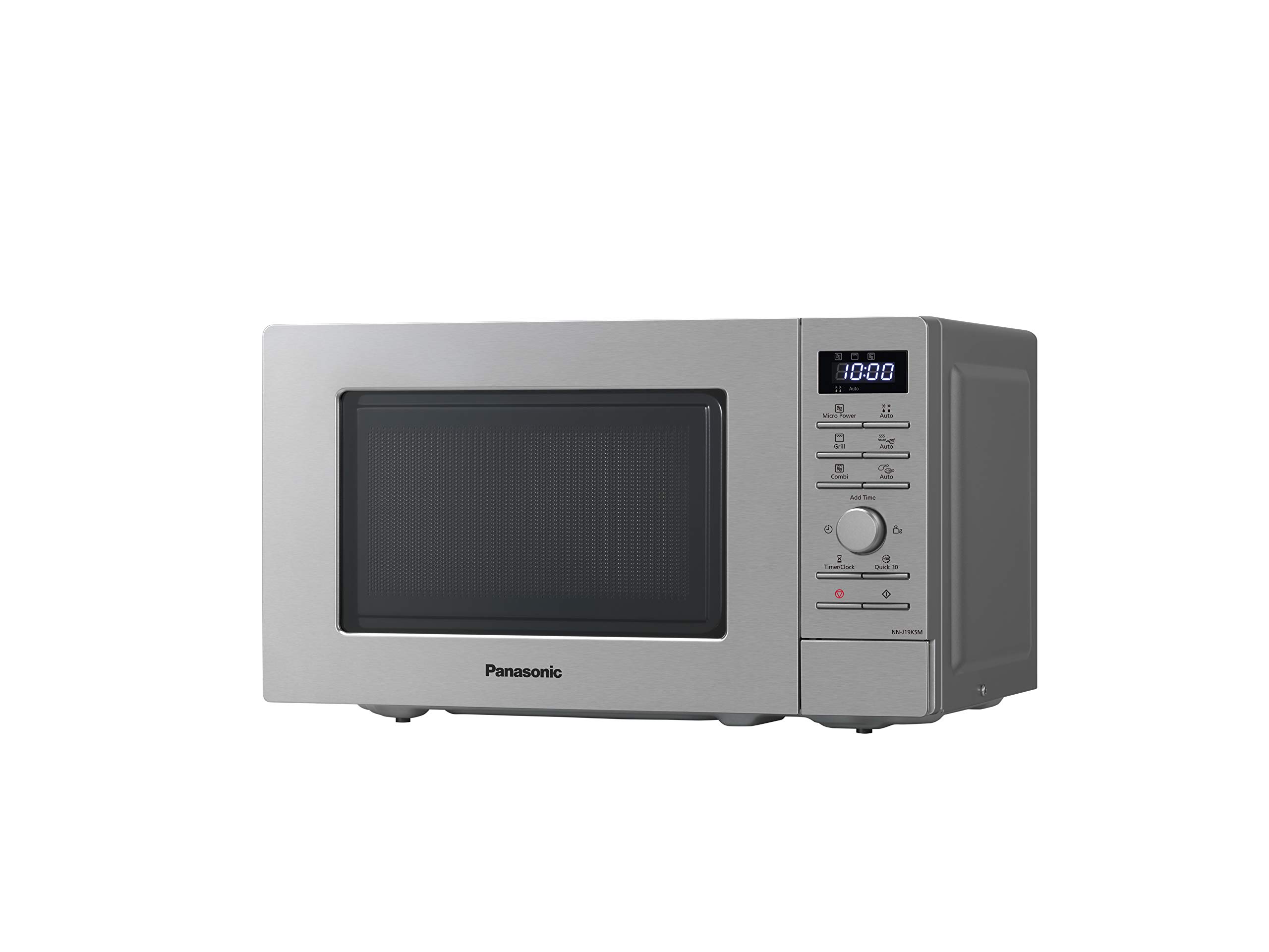 panasonic-nn-j19ksmepg-forno-microonde-con-grill-800w-1000w-20-litri-acciaio-ino image 2