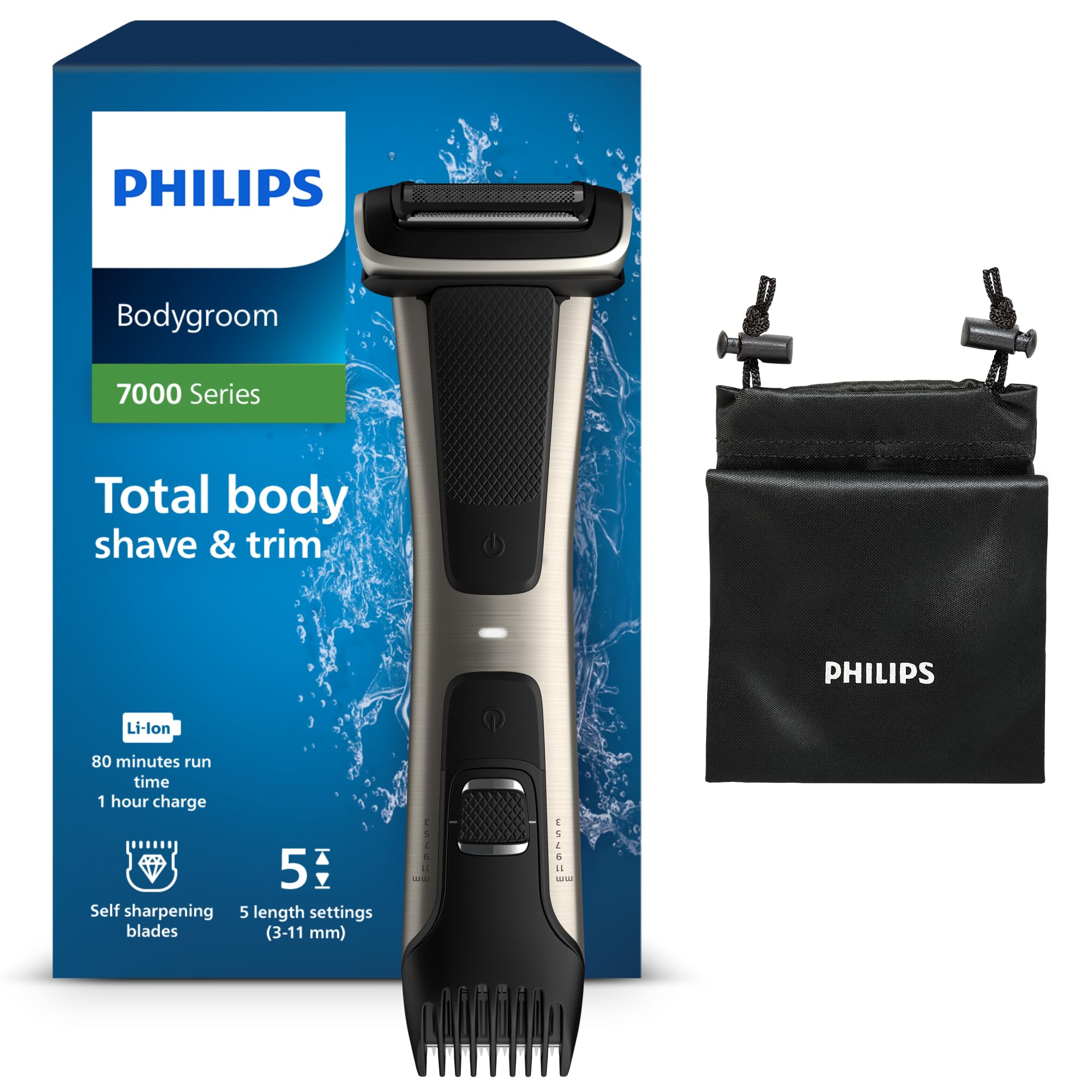 philips-bodygroom-serie-7000-bg7485-30-rifinitore-corpo-uomo-con-testina-flessib image 6