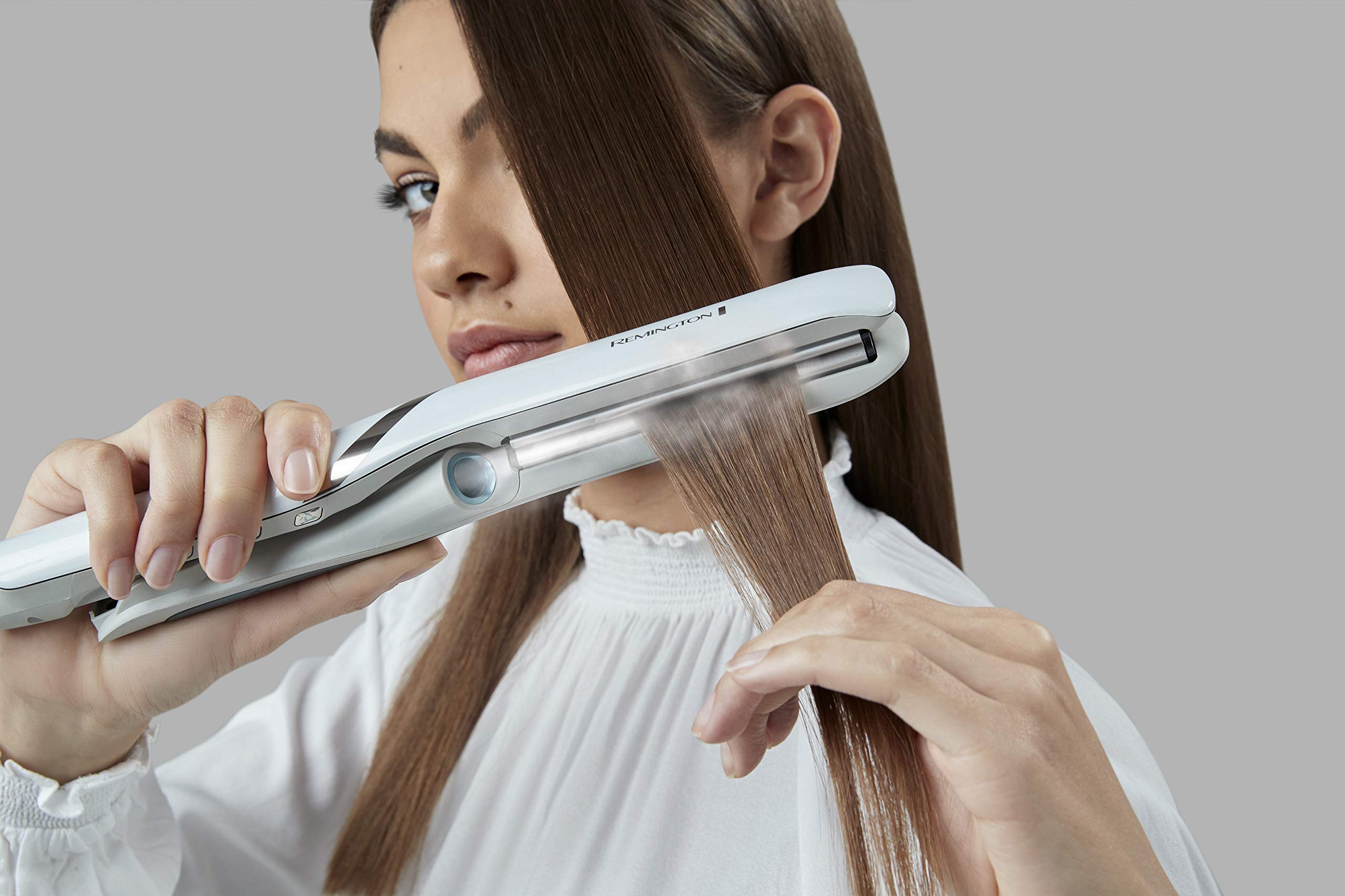remington-hydraluxe-pro-s9001-piastra-per-capelli-lisciante-a-vapore-con-serbato image 4