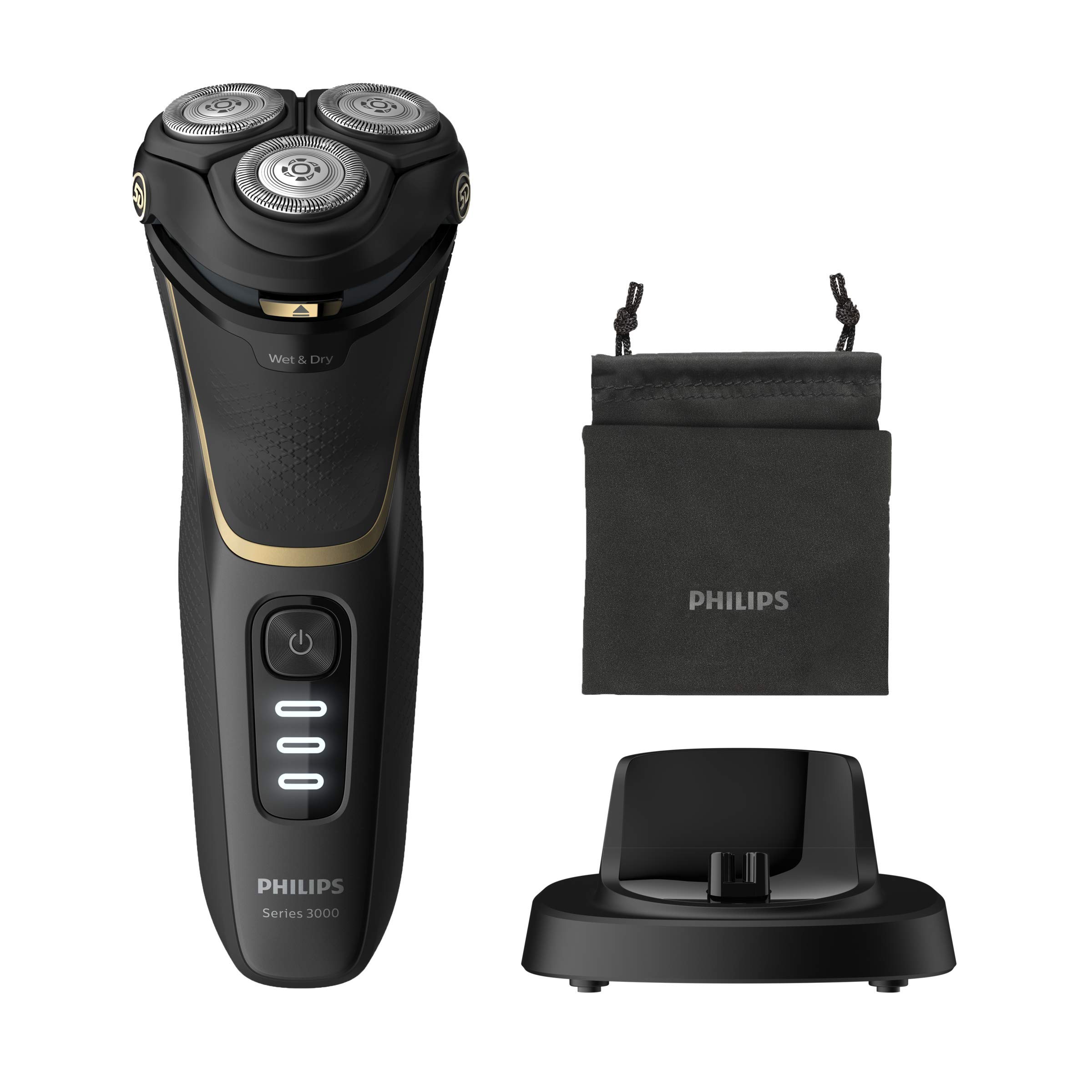 philips-shaver-series-3000-s3333-54-rasoio-elettrico-wet-dry-con-testine-pivot-f image 2