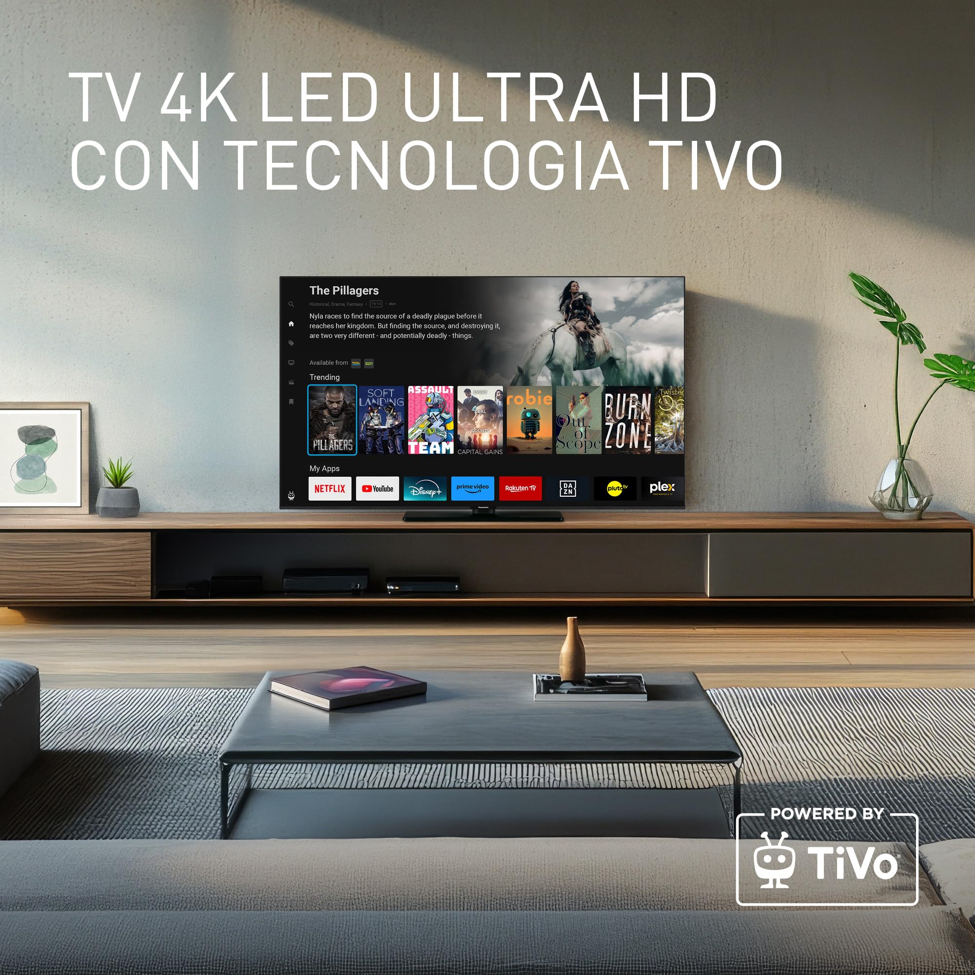 panasonic-tb-50w61aezc-serie-w61-smart-tv-led-4k-ultra-hd-50-pollici-tivo-dolby- image 2
