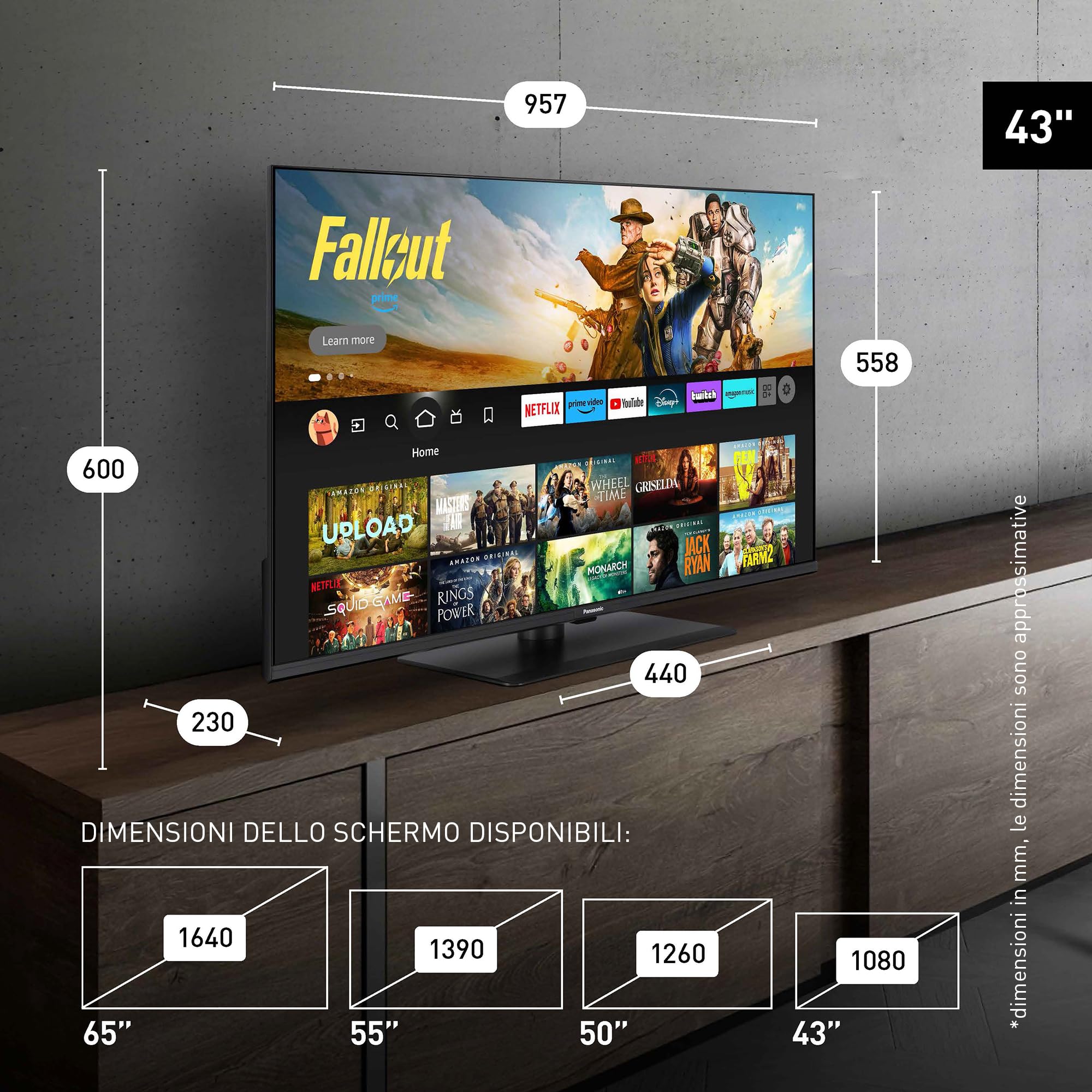 panasonic-tv-43w85bezc-serie-w85b-smart-tv-qled-4k-ultra-hd-43-120hz-con-fire-tv image 6