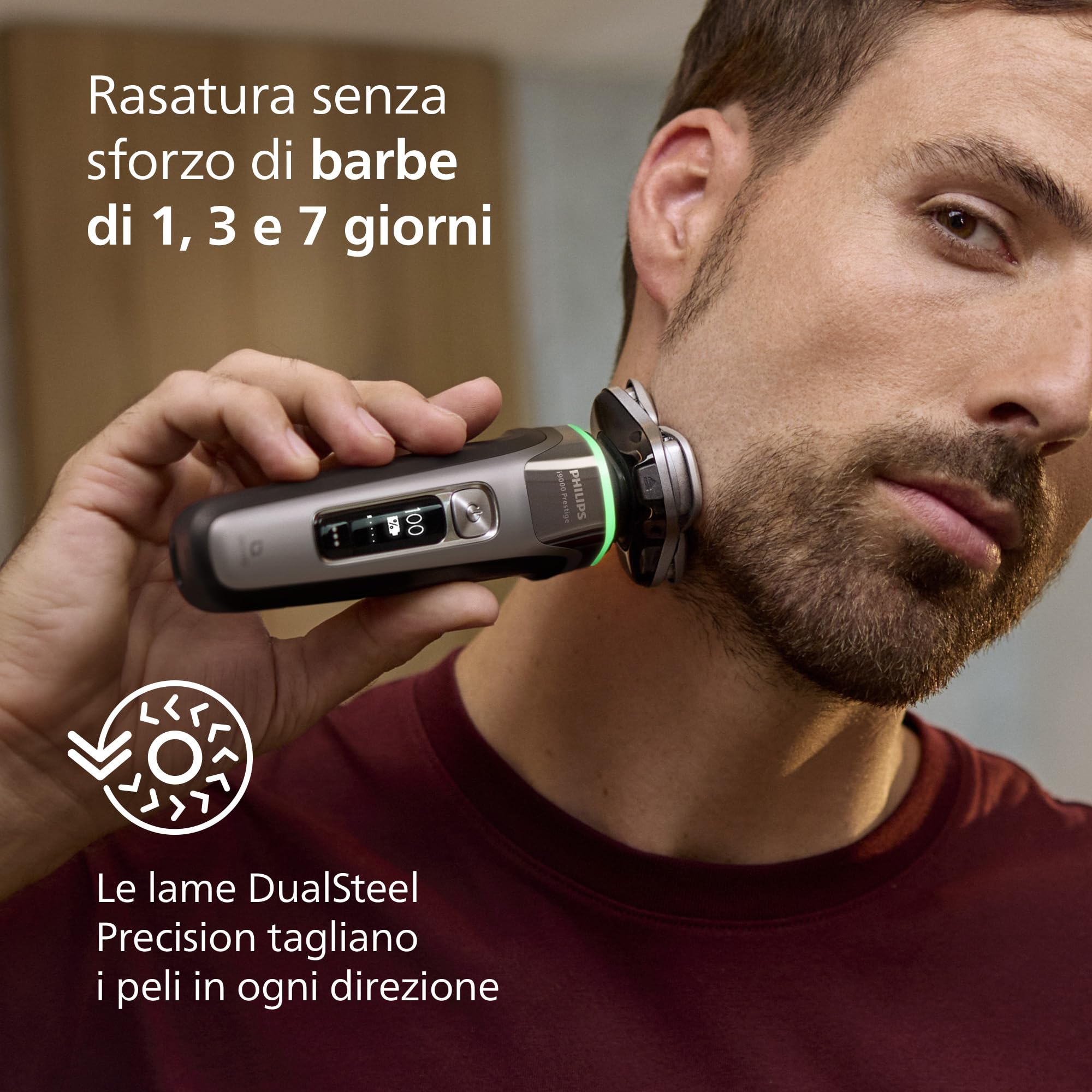 philips-shaver-i9000-prestige-xp9202-33-rasoio-elettrico-da-uomo-wet-dry-con-ski image 7