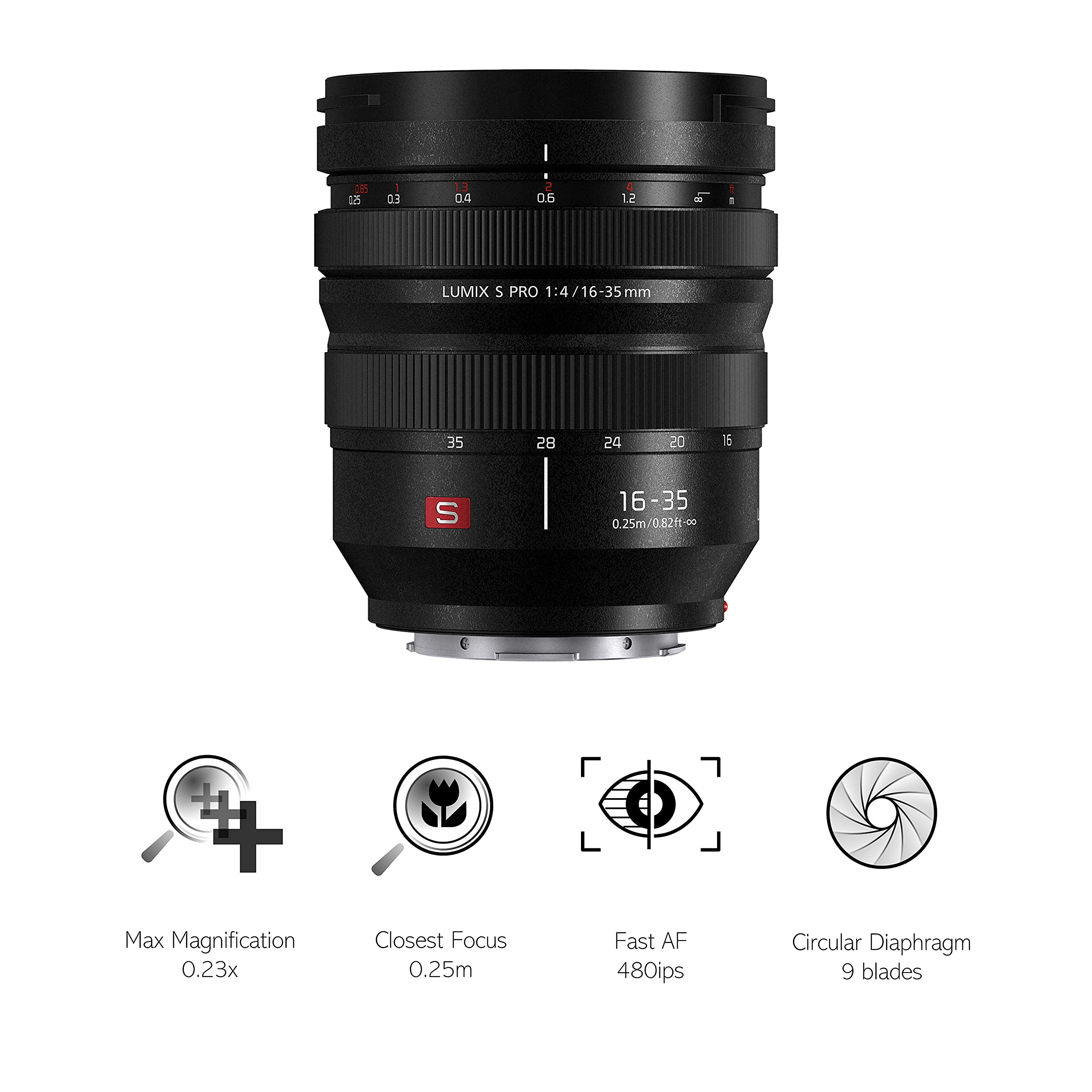 panasonic-lumix-s-r1635e-obiettivo-zoom-grandangolare-16-35mm-f4-l-mount-costruz image 3
