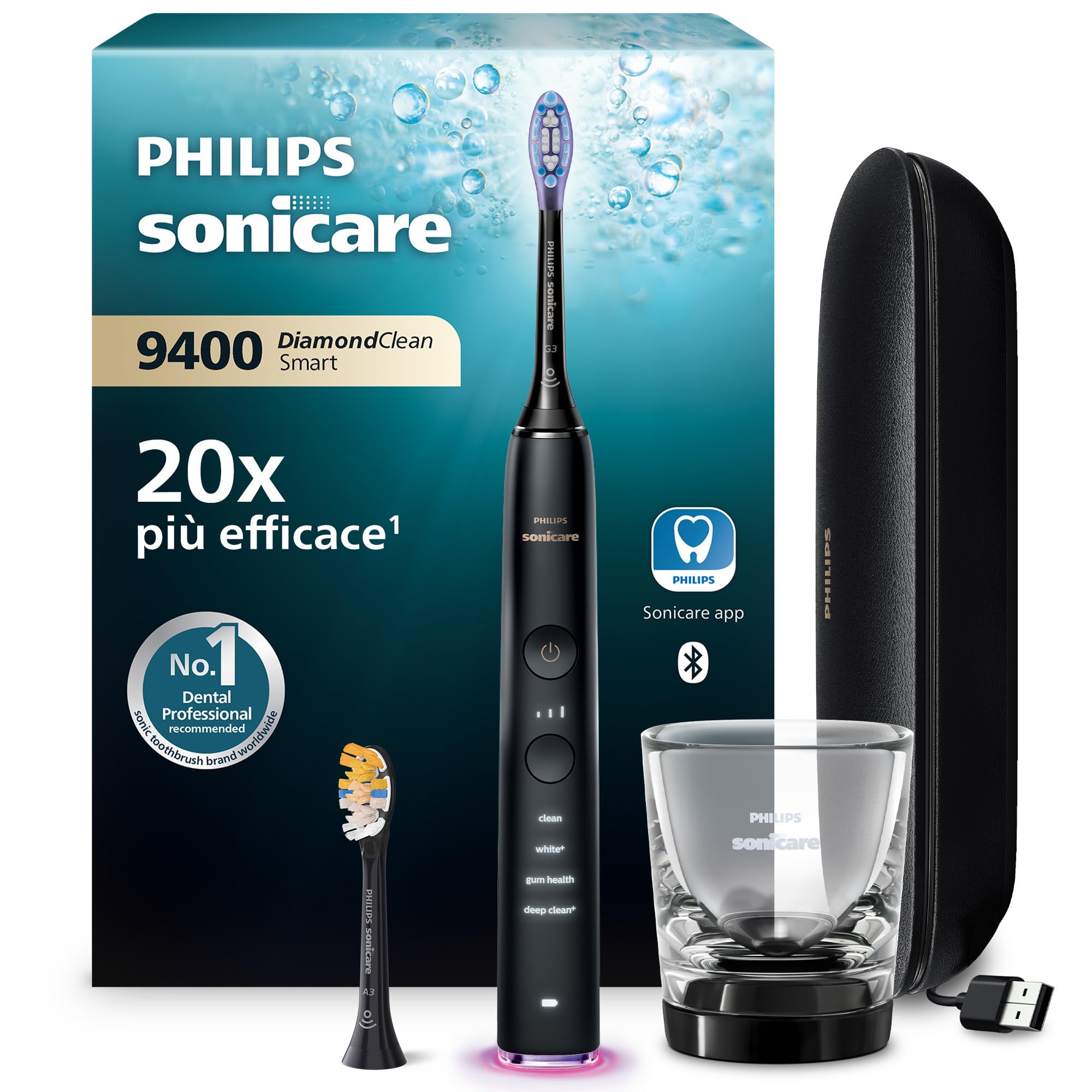 philips-sonicare-diamondclean-smart-9400-hx9917-89-spazzino-elettrico-sonico-con image 1