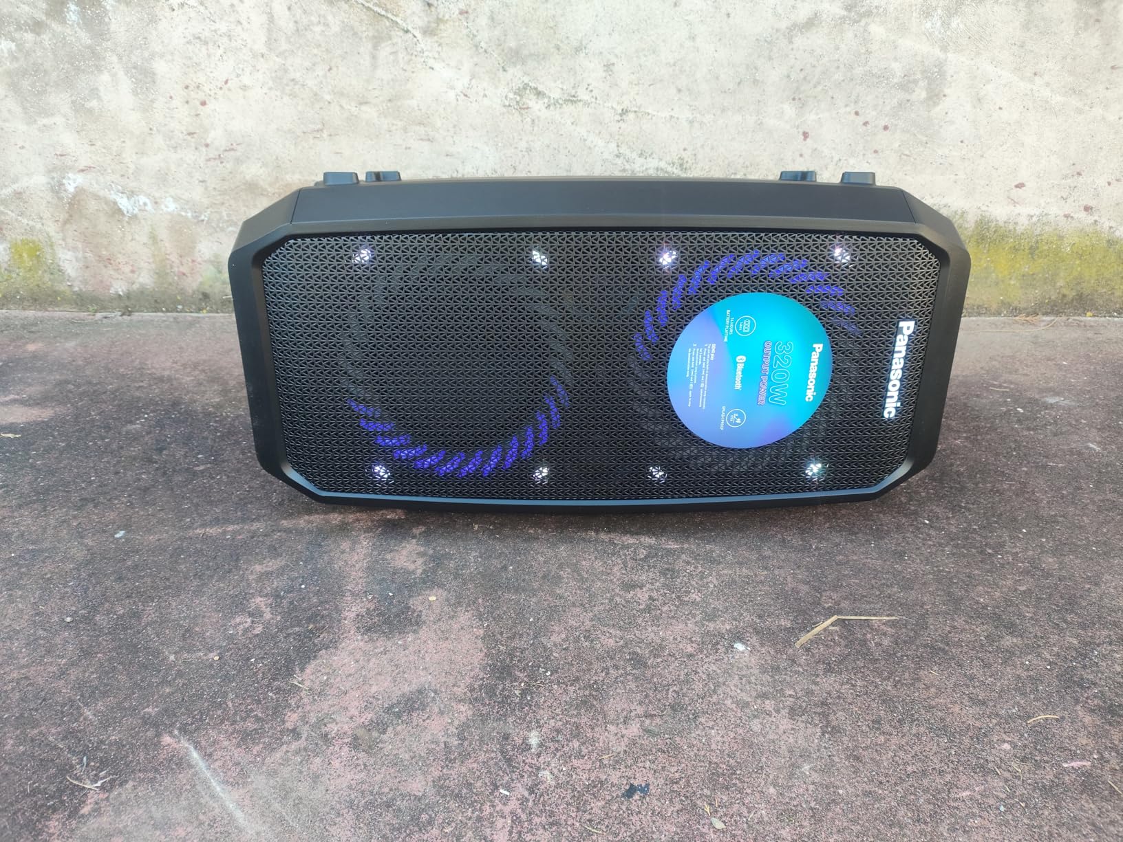 Una piccola discoteca portatile