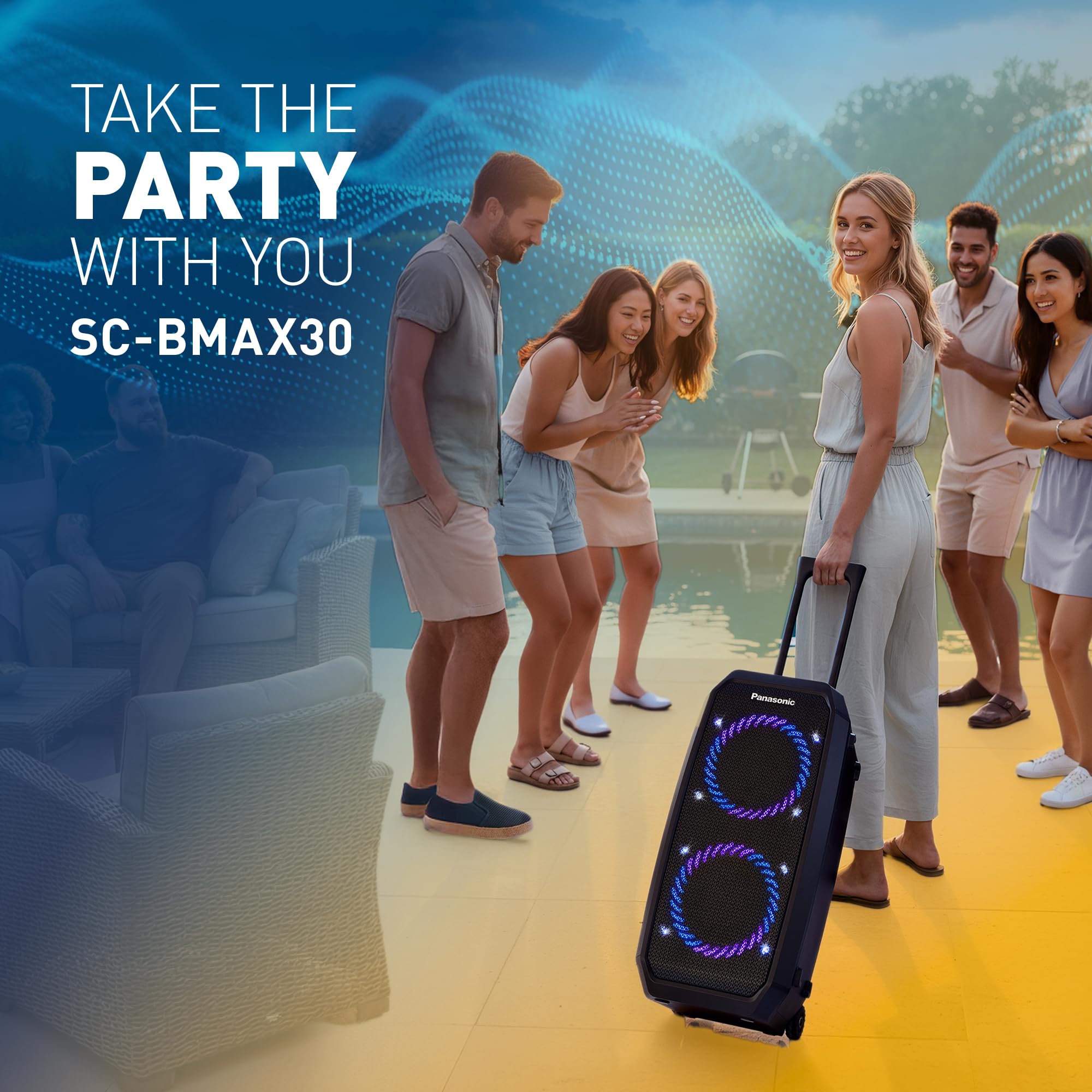 panasonic-sc-bmax30-altoparlante-portatile-per-feste-bluetooth-320w-con-luci-int image 2