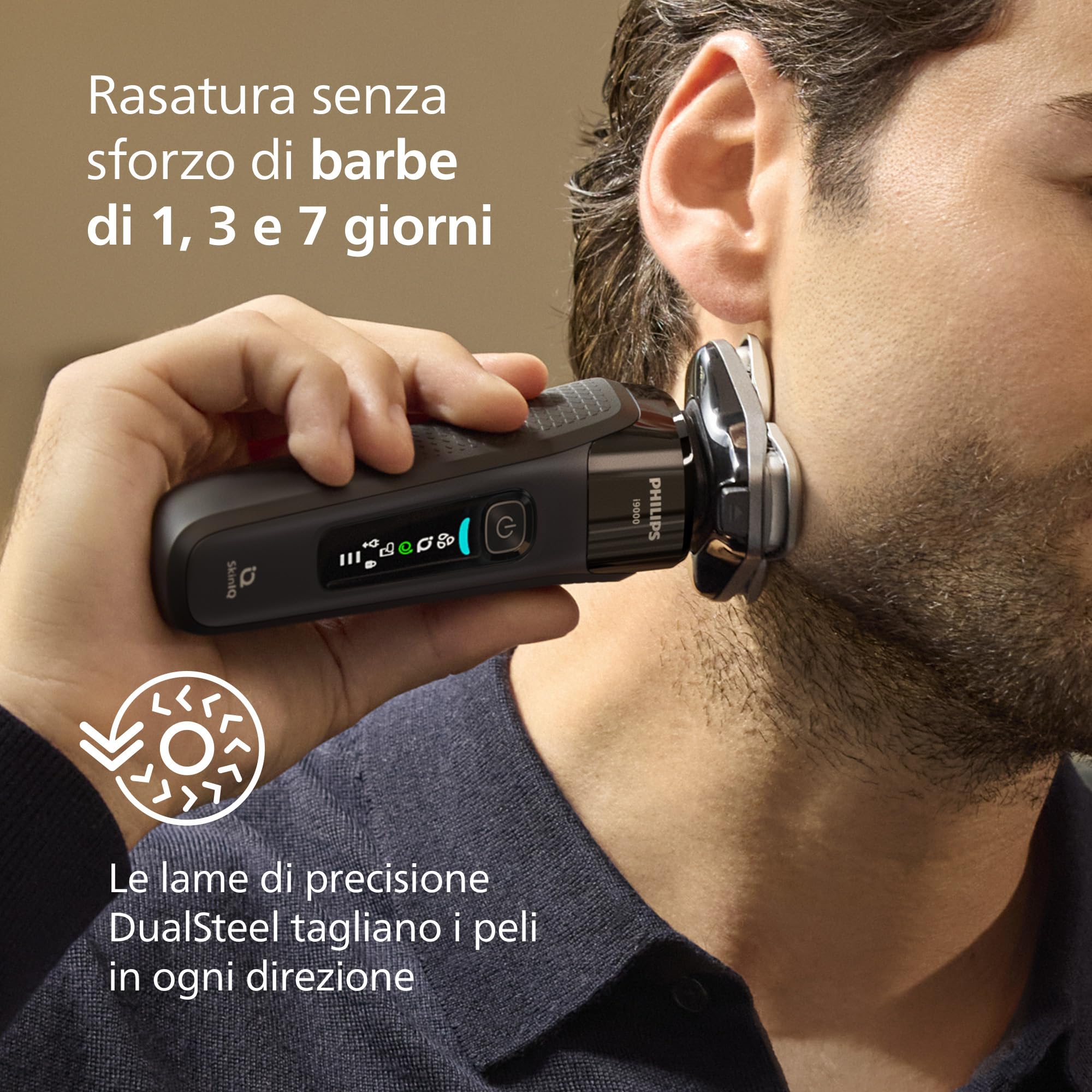 philips-shaver-i9000-x9000-10-rasoio-elettrico-wet-dry-uomo-con-skin-iq-triple-a image 7
