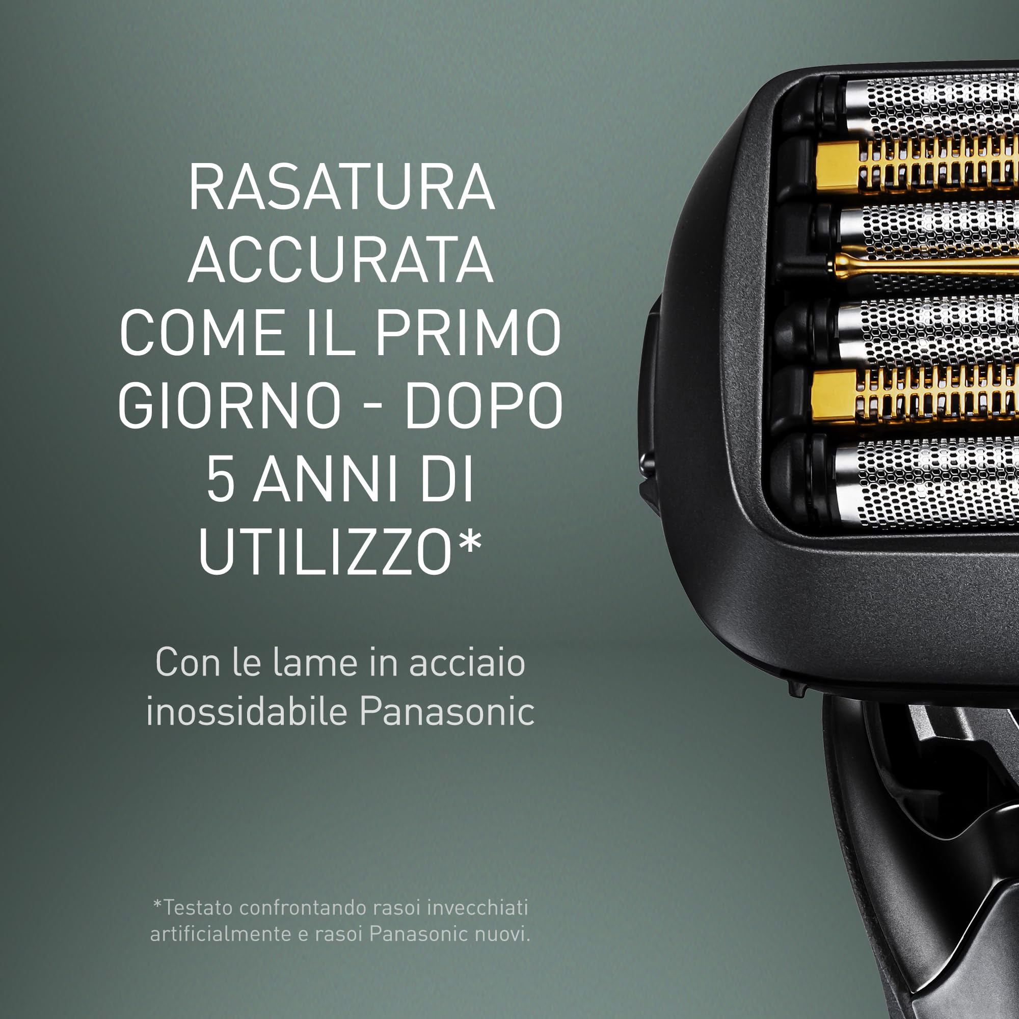 panasonic-series-900-es-ls6a-rasoio-elettrico-da-uomo-a-6-lame-wet-dry-con-senso image 2