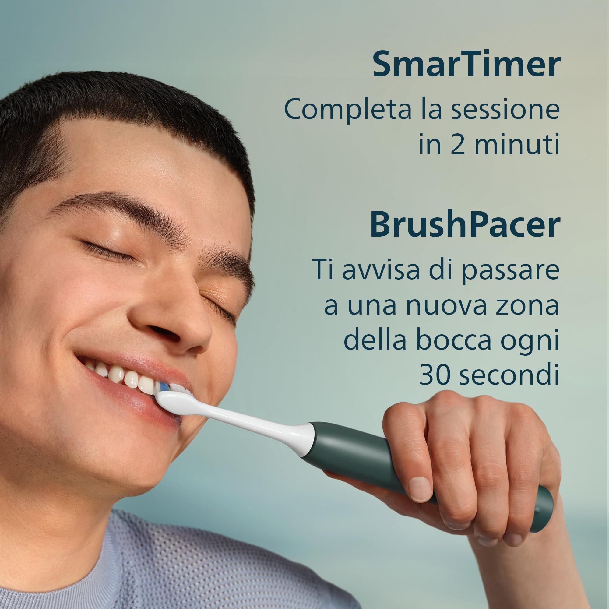 philips-sonicare-serie-3100-hx4033-26-spazzino-elettrico-sonico-con-sensore-di-p image 7