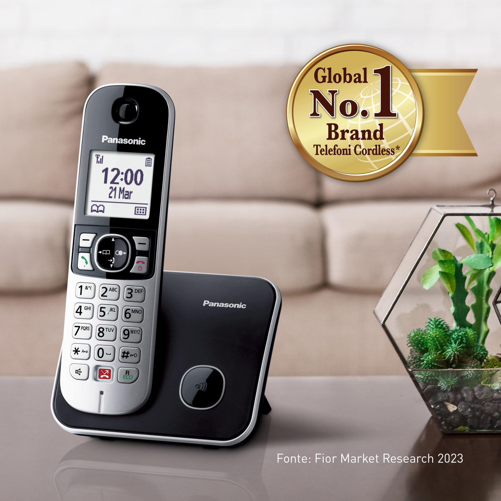panasonic-kx-tg6851jtb-telefono-cordless-digitale-con-id-chiamante-blocco-chiama image 7