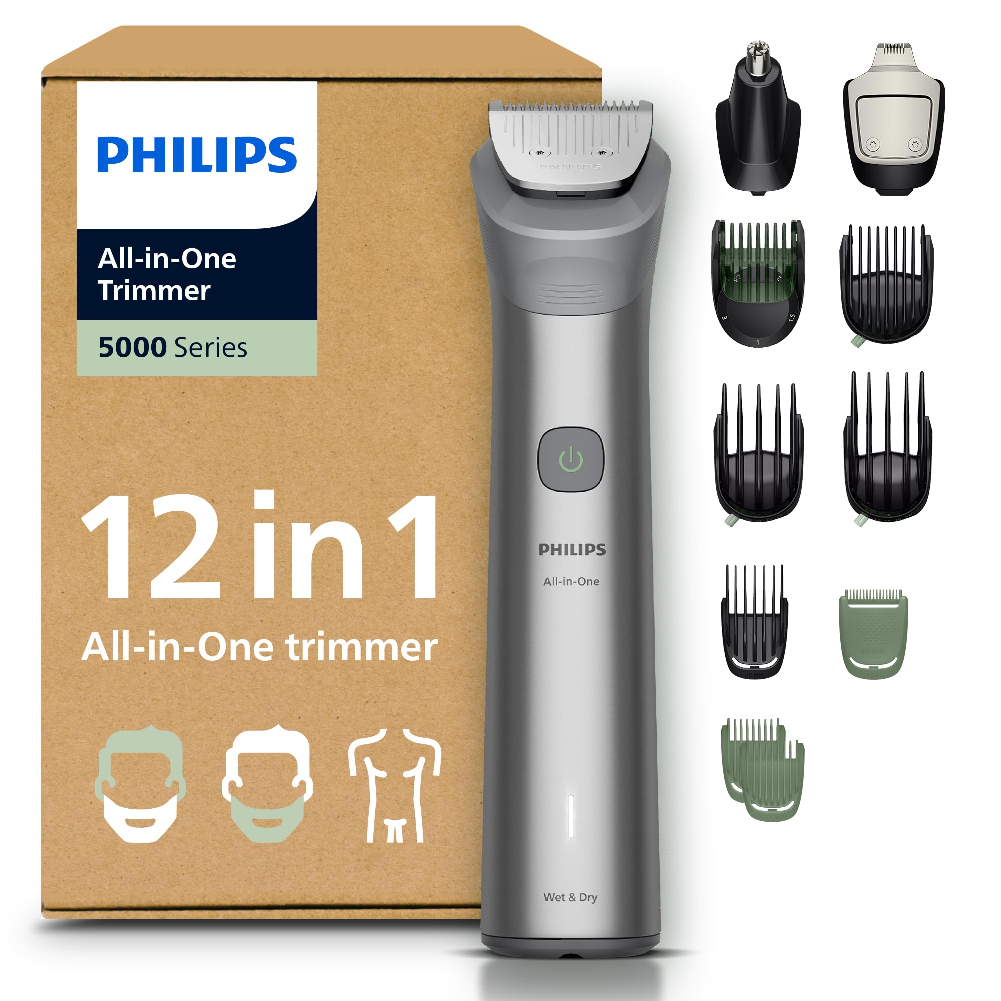 philips-multigroom-serie-5000-mg5952-30-rifinitore-all-in-one-12-in-1-per-barba- image 1