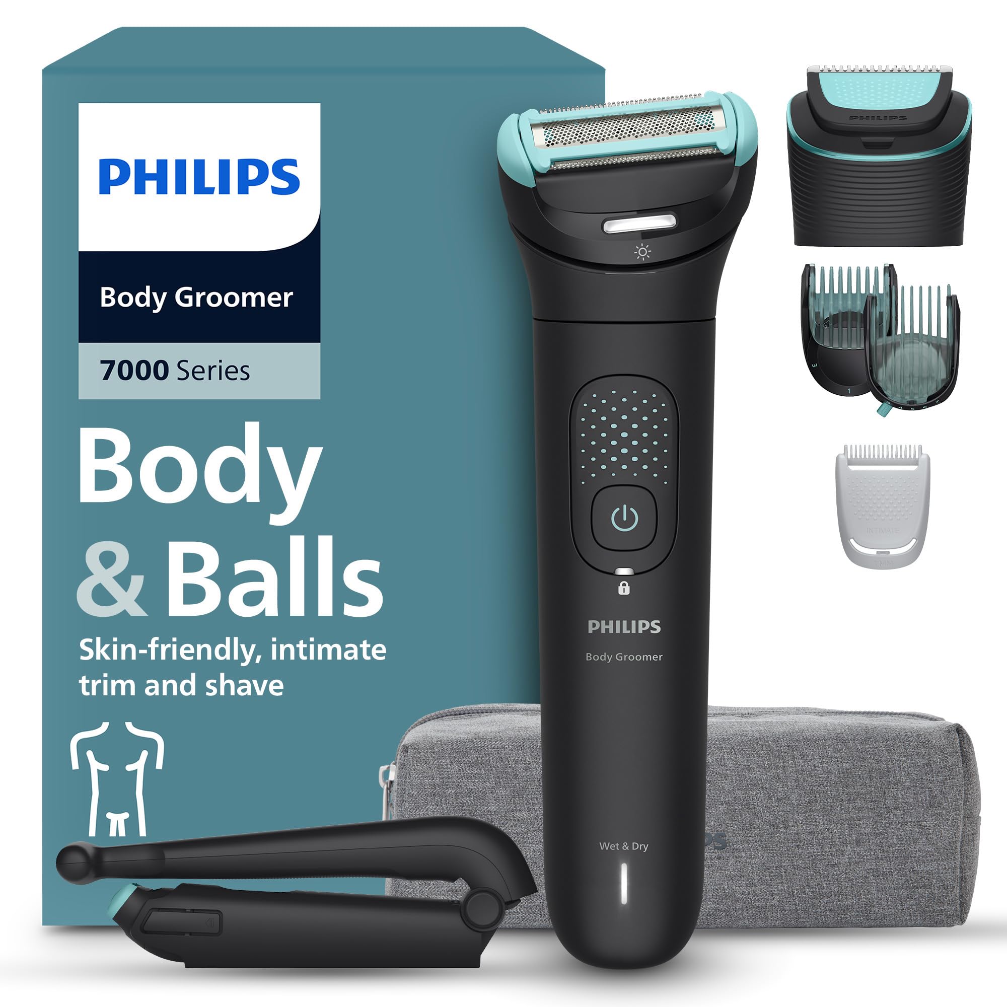 philips-bodygroom-serie-7000-bg7485-30-rifinitore-corpo-uomo-con-testina-flessib image 7