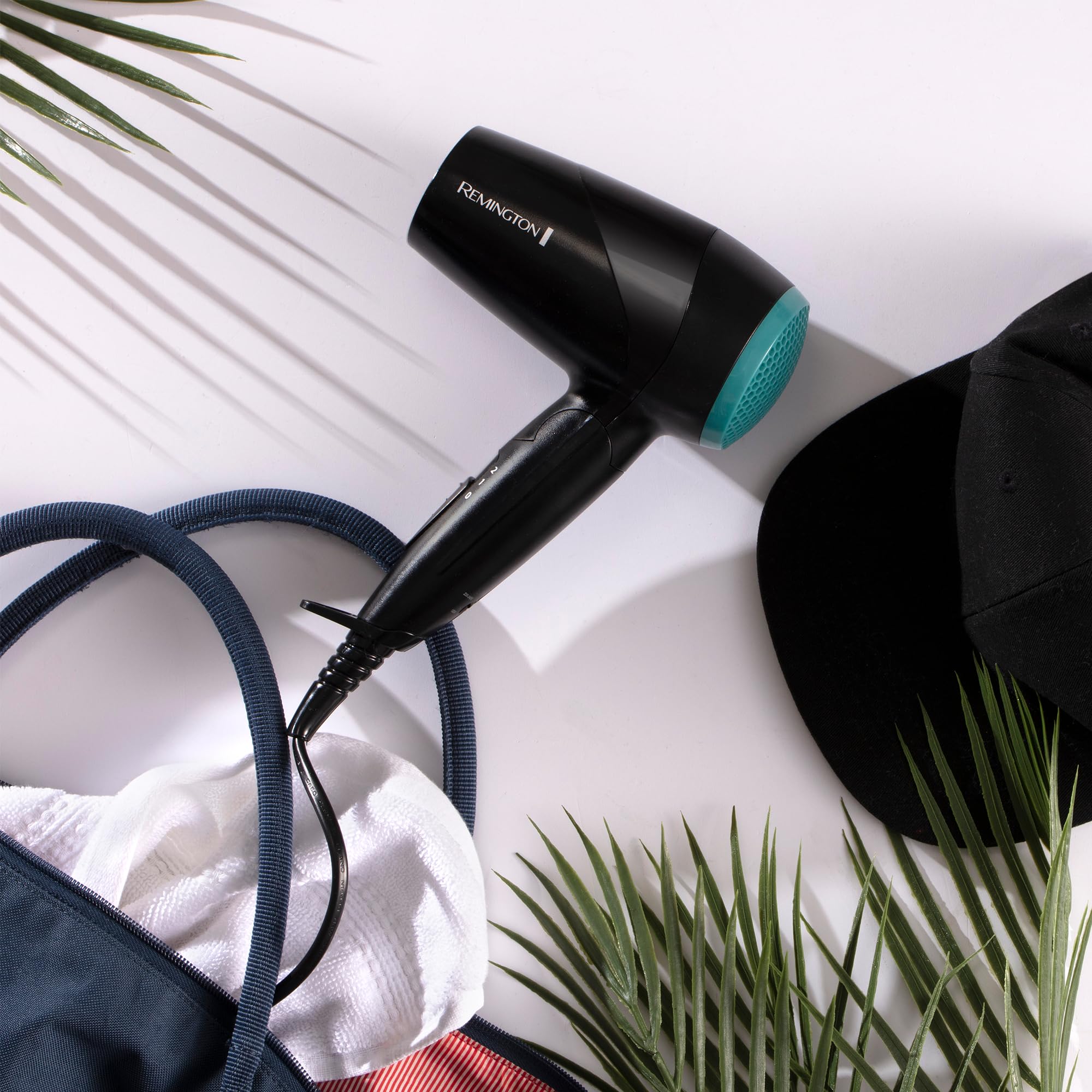 remington-d1500-on-the-go-asciugacapelli-da-viaggio-pieghevole-2000w-con-diffuso image 5