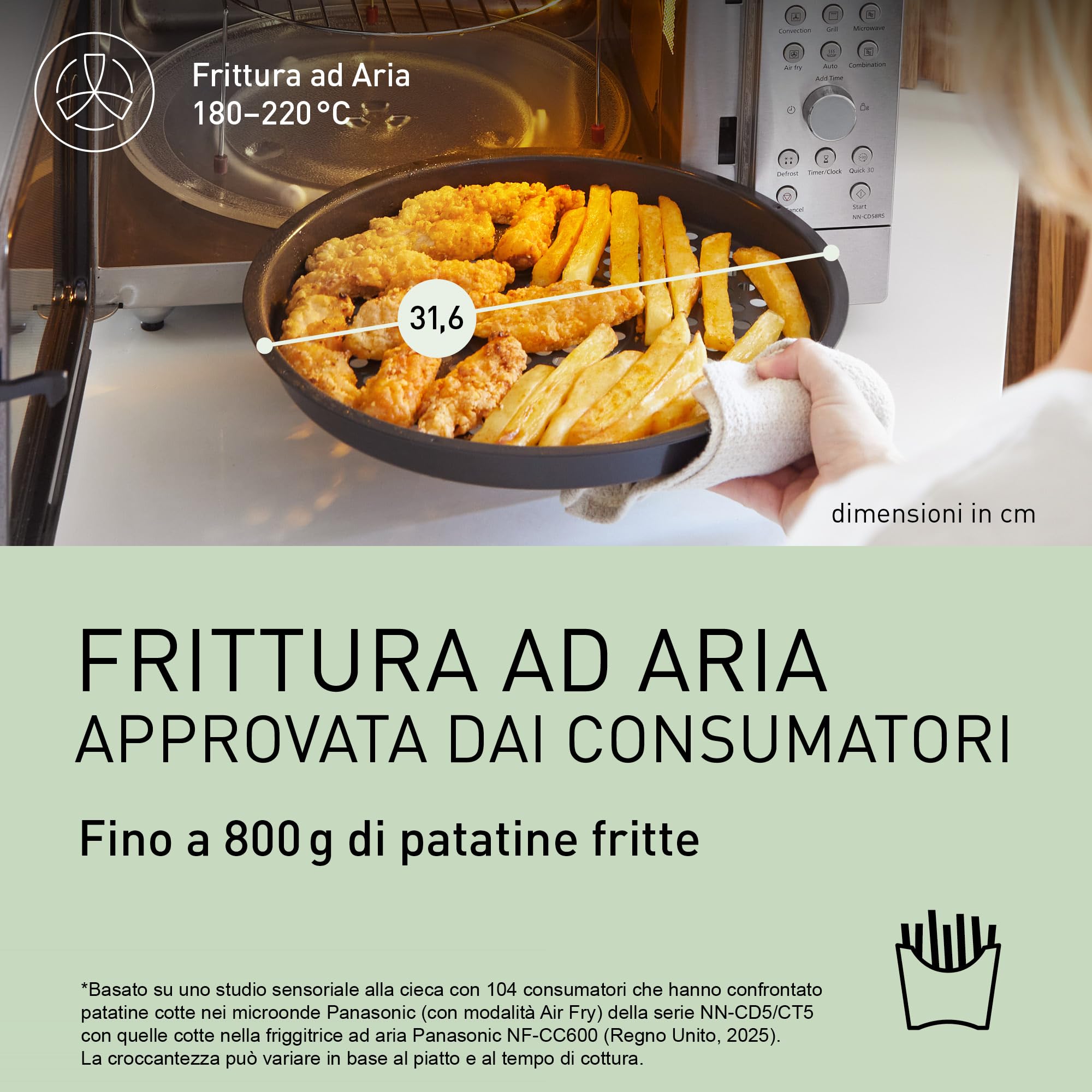 panasonic-nn-cd58rsepg-forno-a-microonde-combinato-4in1-da-27-l-con-airfryer-inv image 3