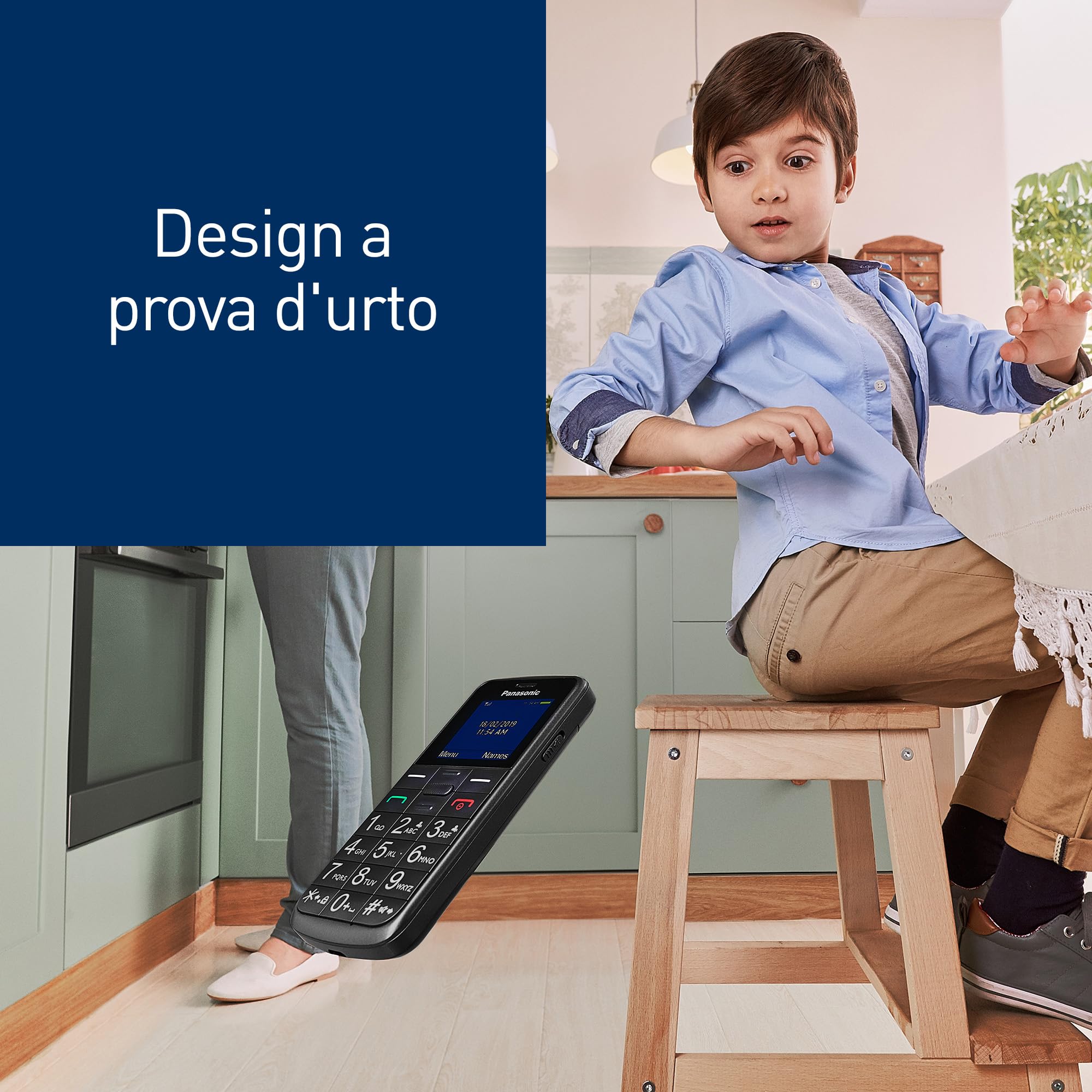 panasonic-kx-tu110-cellulare-facilitato-sbloccato-dual-sim-chiamata-sos-a-mani-l image 3