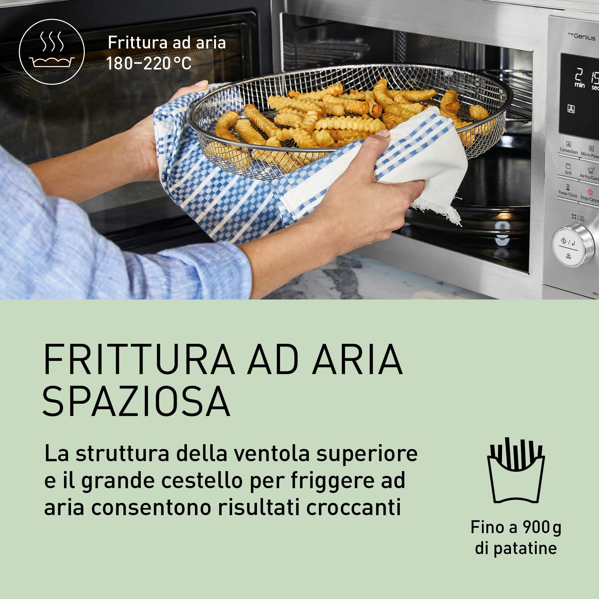panasonic-nn-cd88qsepg-forno-a-microonde-combinato-4-in-1-con-air-fry-grill-al-q image 3