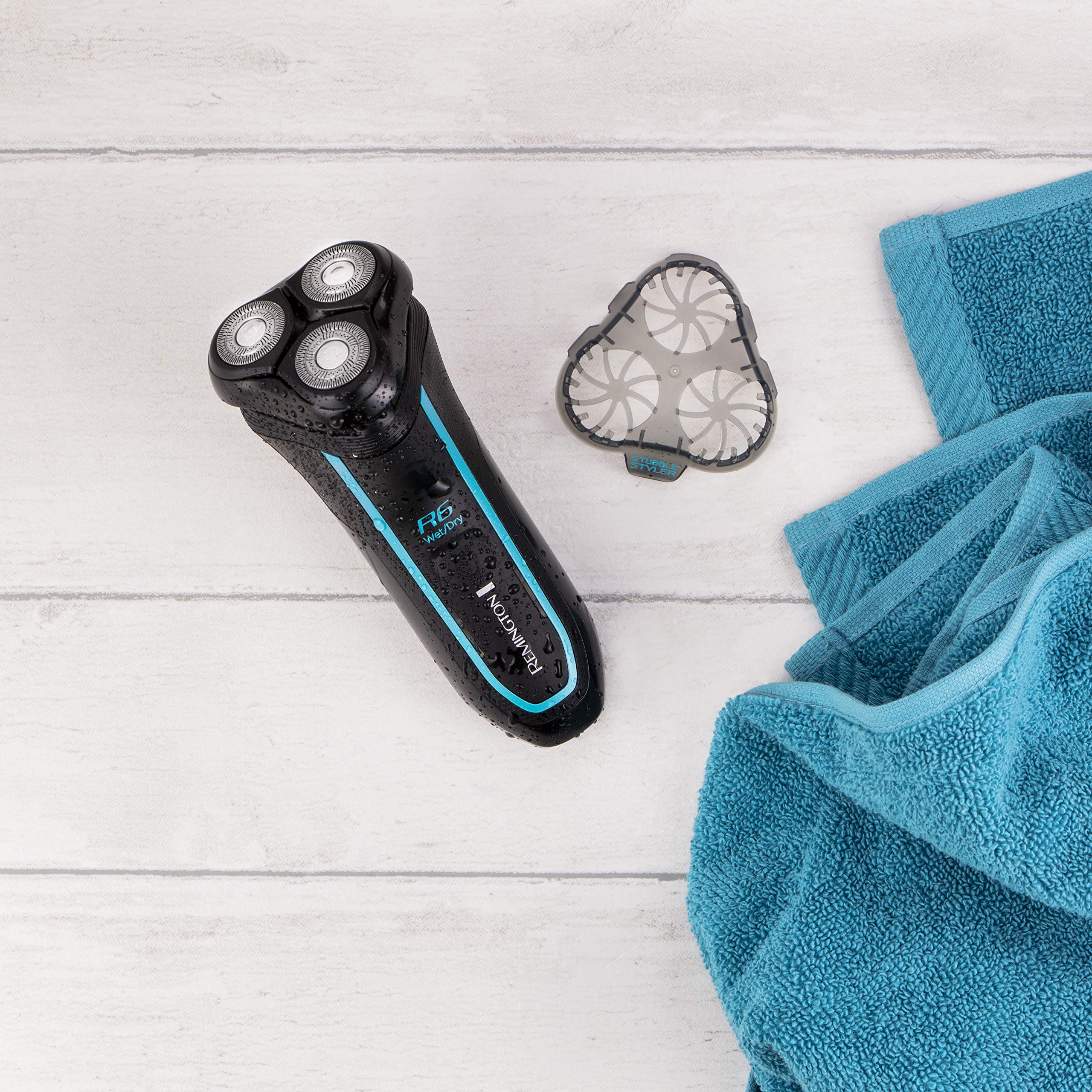 remington-r6000-style-series-aqua-rasoio-elettrico-rotante-a-testine-100-imperme image 8